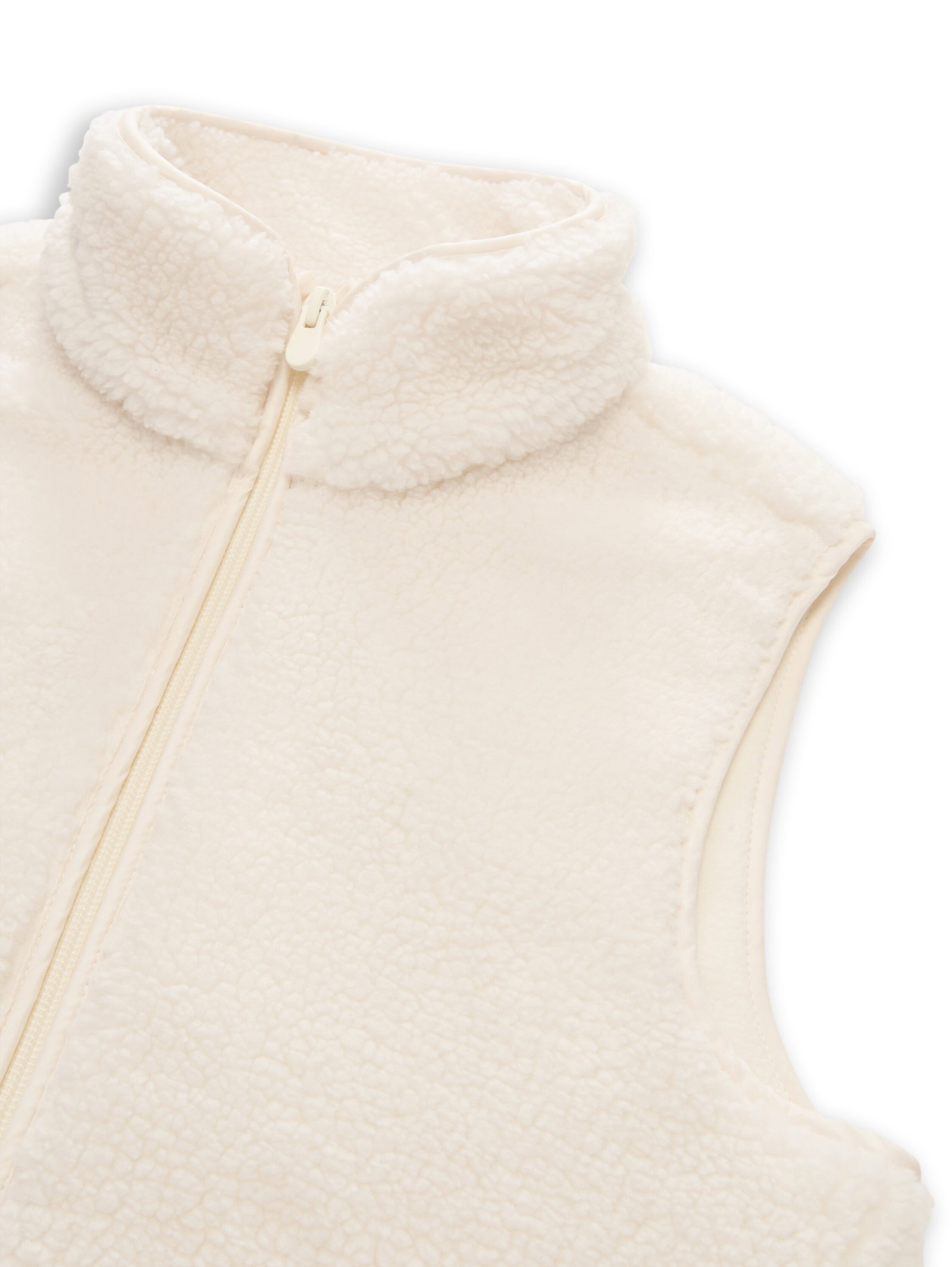 teddy vest, light creme teddy #3