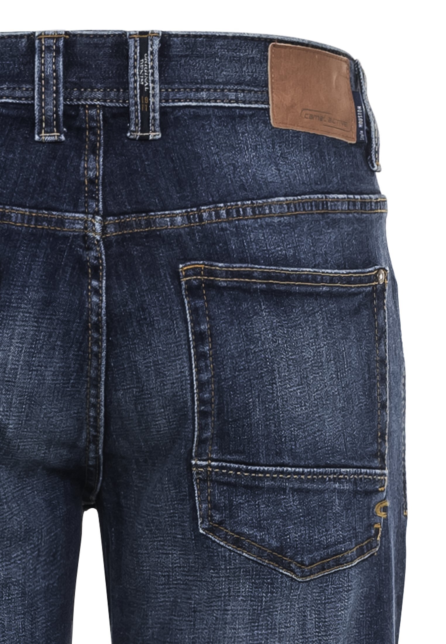 Camel Active Regular Fit 5-Pocket Jeans aus Baumwolle #4