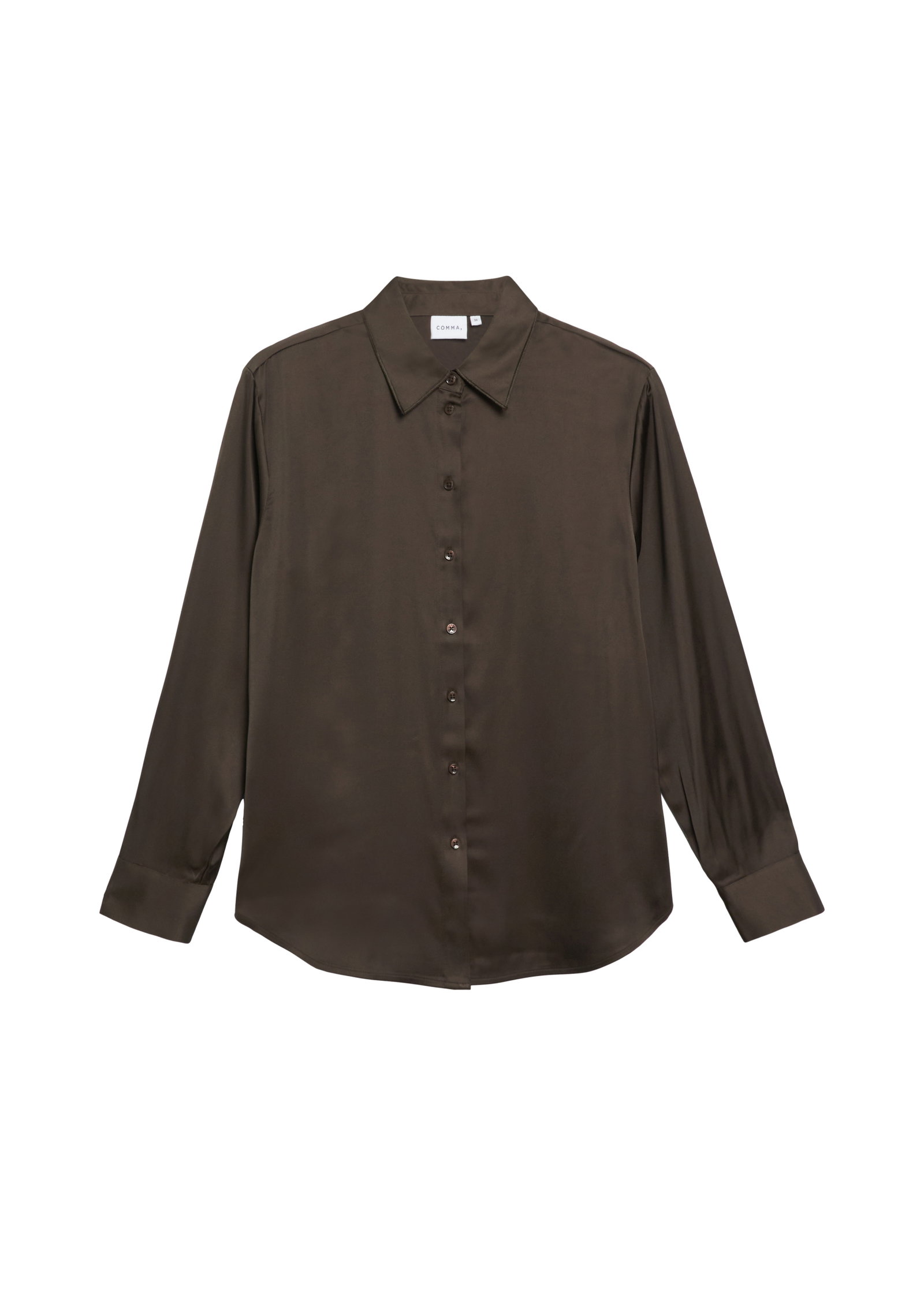 Bluse, BROWN #1
