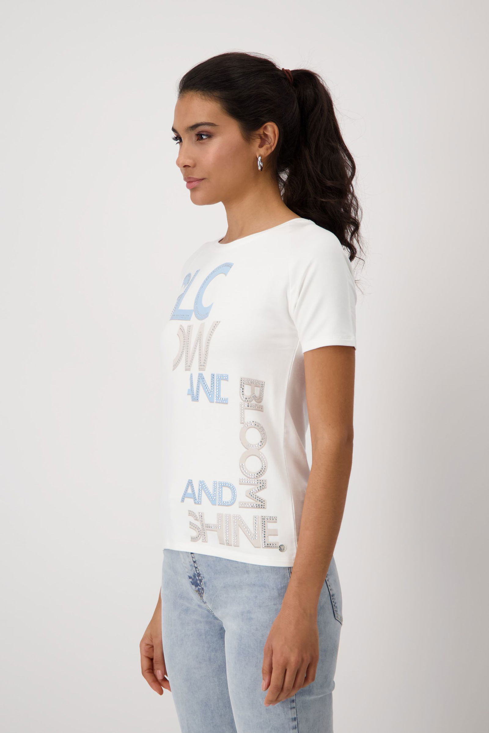 29532e832eeaf64da1912378dcd19b49 Monari | T-Shirt, off-white | 44 | off-white