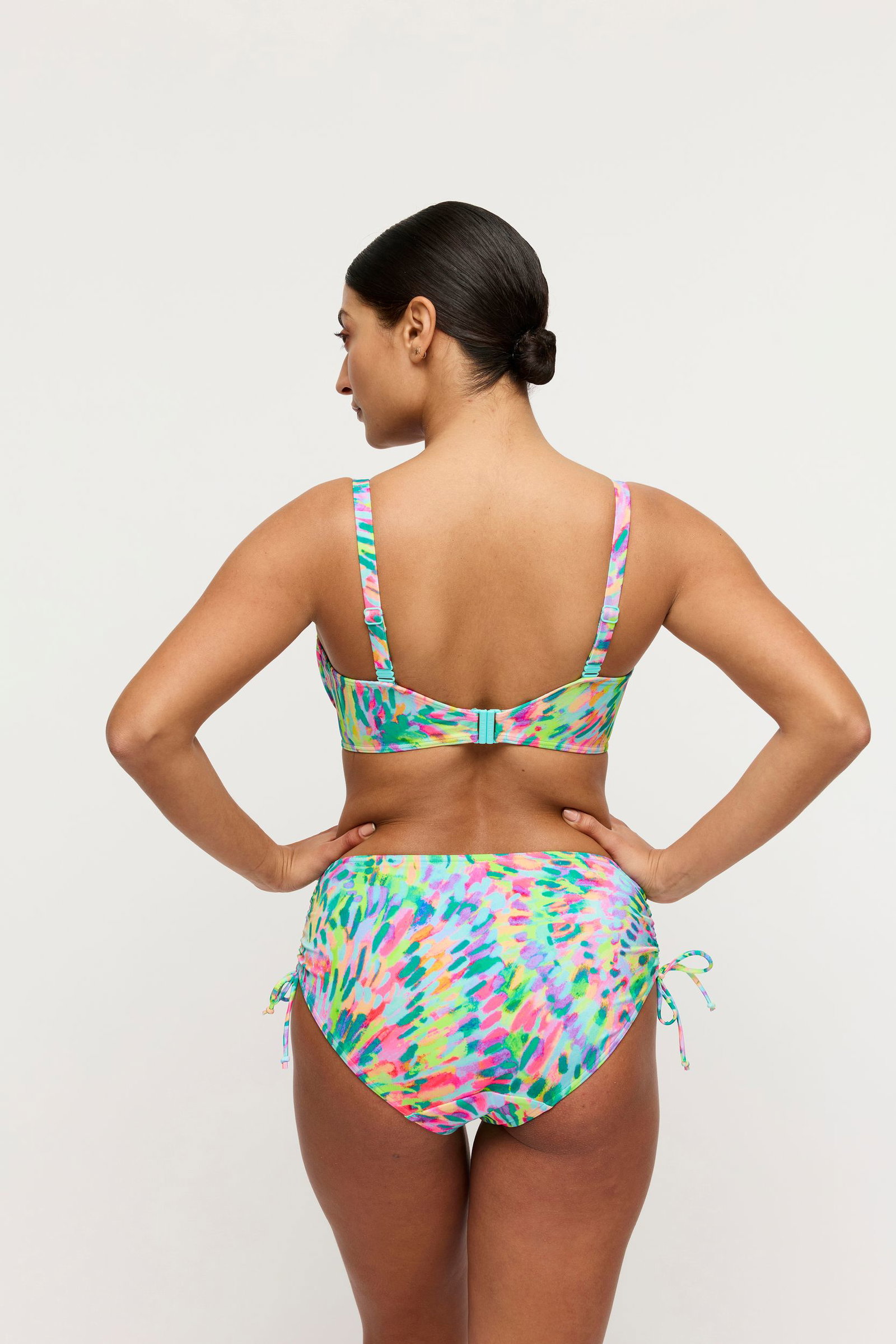 7972c074e481d93e1b4c28beed61f076 PrimaDonna | DOUALA Impressionist Summer Bikini Taillenslip m. Schnur | 42 | impressionist summer