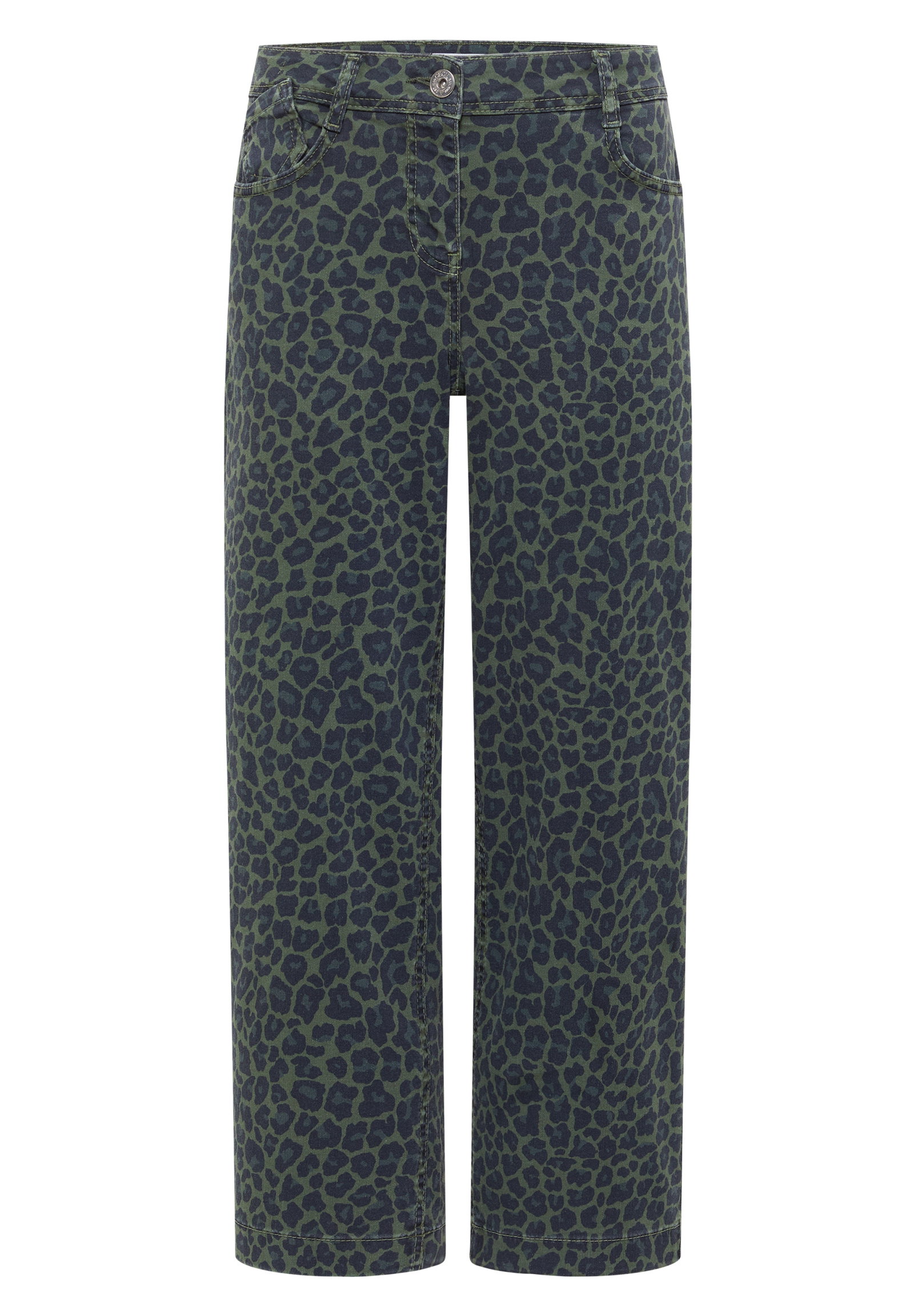 Style Neele Leo Print OD, dried olive green #1