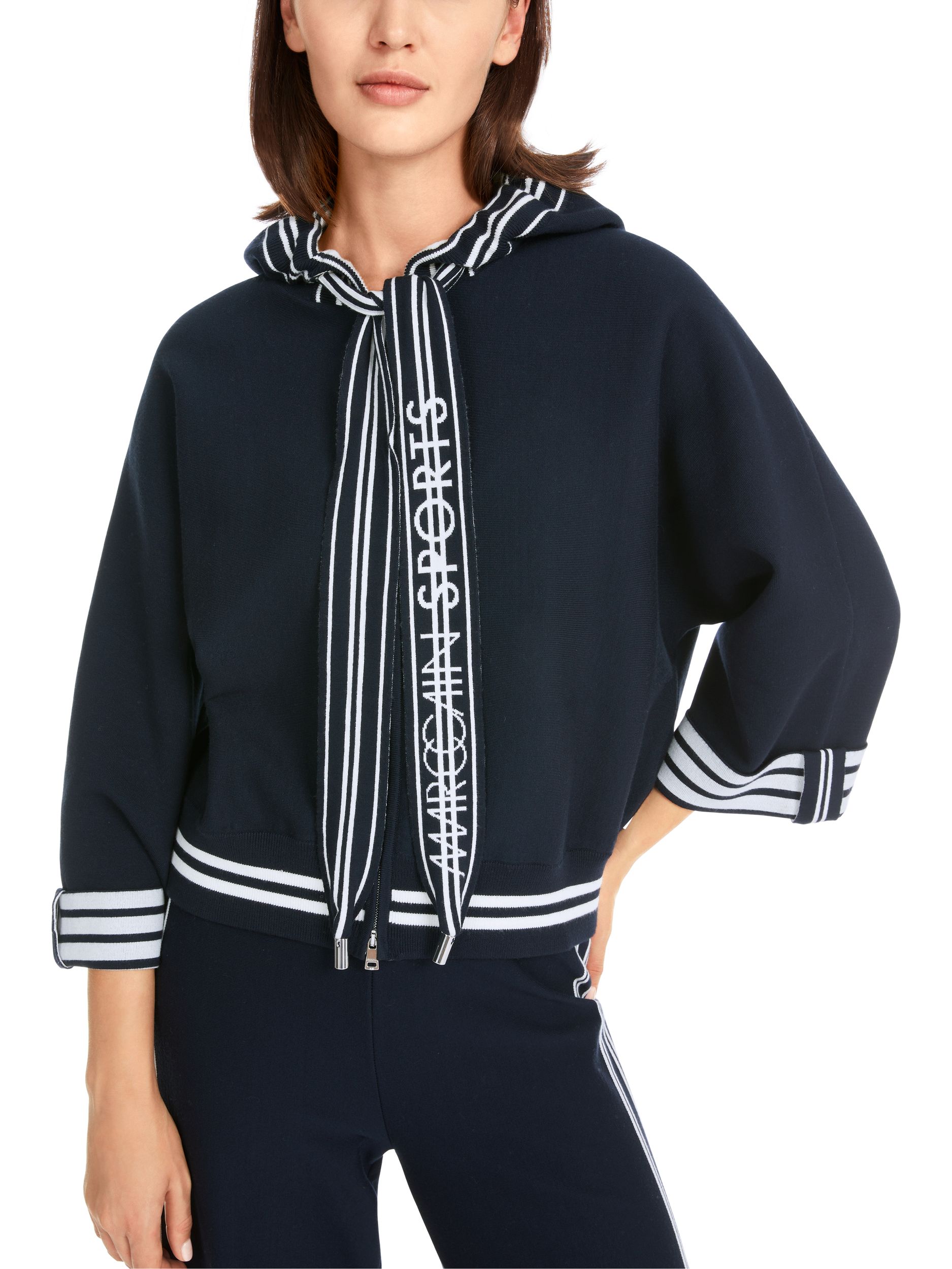 Marc Cain Sports |  Marc Cain Sports Strickjacke | Cardigan  | 38 | navy