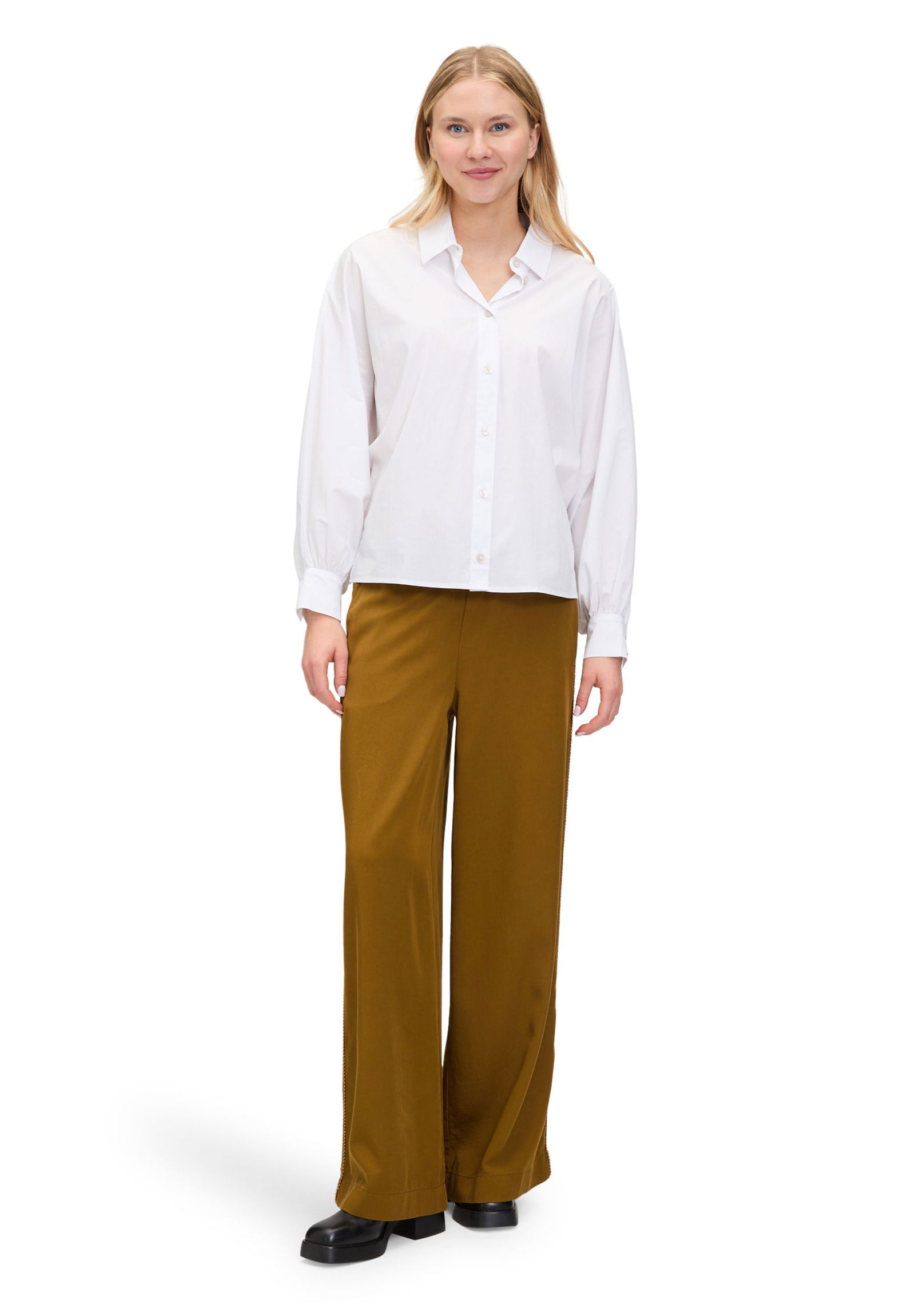  |  Bluse Kurz 1/1 Arm, Bright White | 42 | weiß