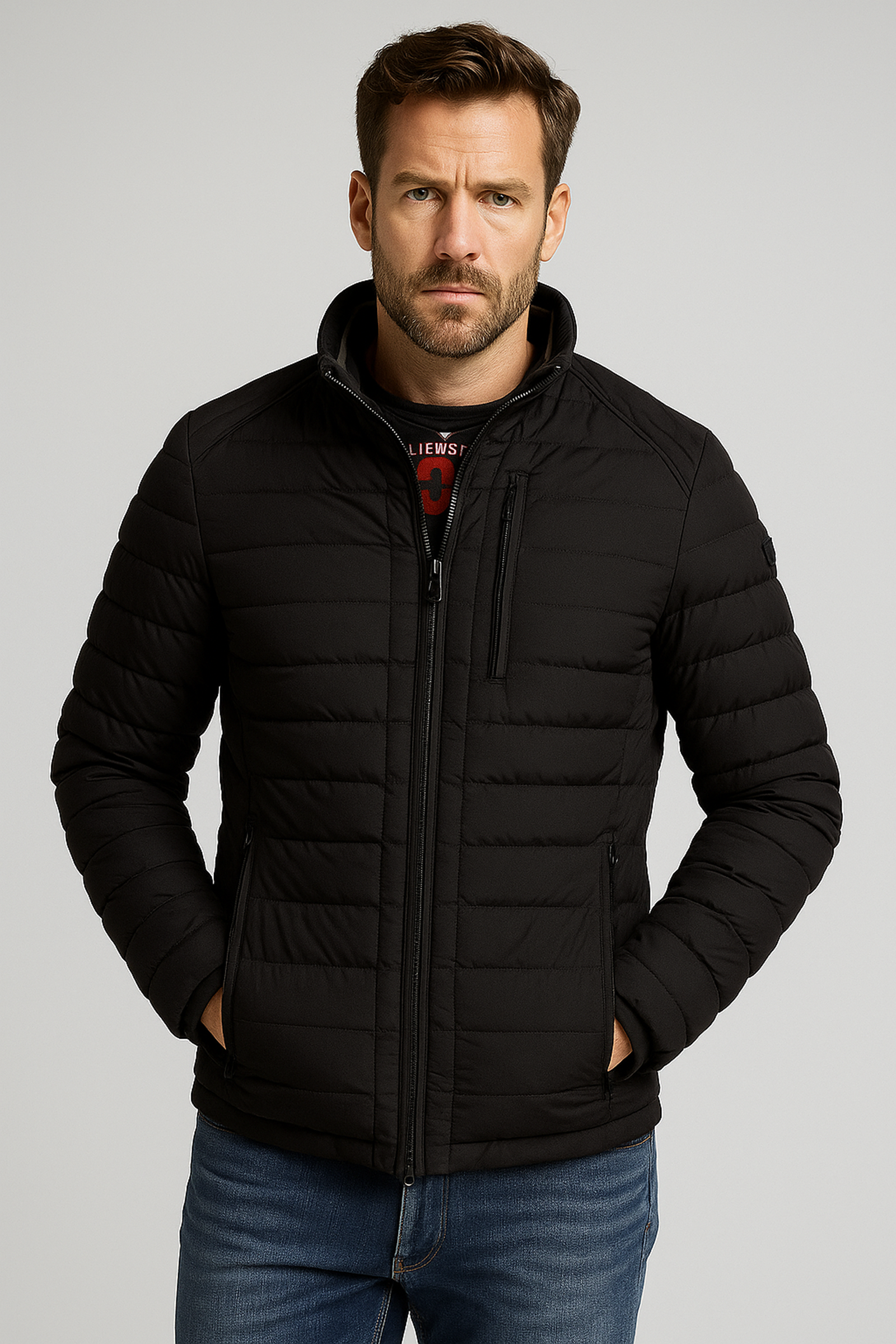 Wellensteyn |  Wellensteyn Steppjacke Blouson "MOL Men MOLM-719" | XXL | schwarz