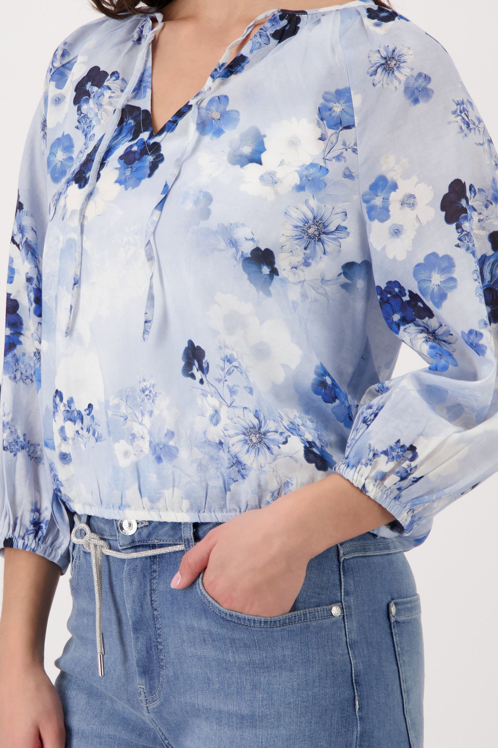 Monari |  Monari Druckbluse  | 46