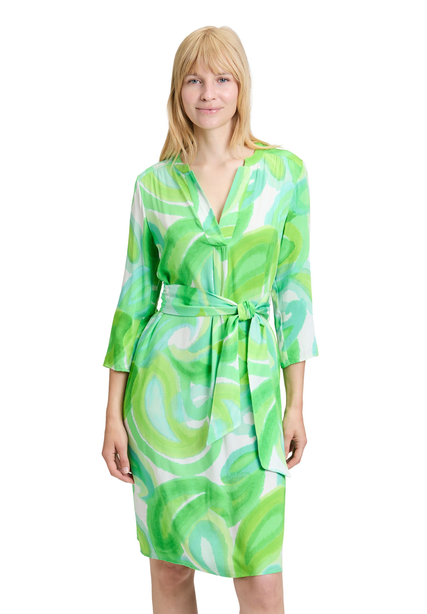 Betty Barclay |  Betty Barclay Blusenkleid | 44 | cream/green
