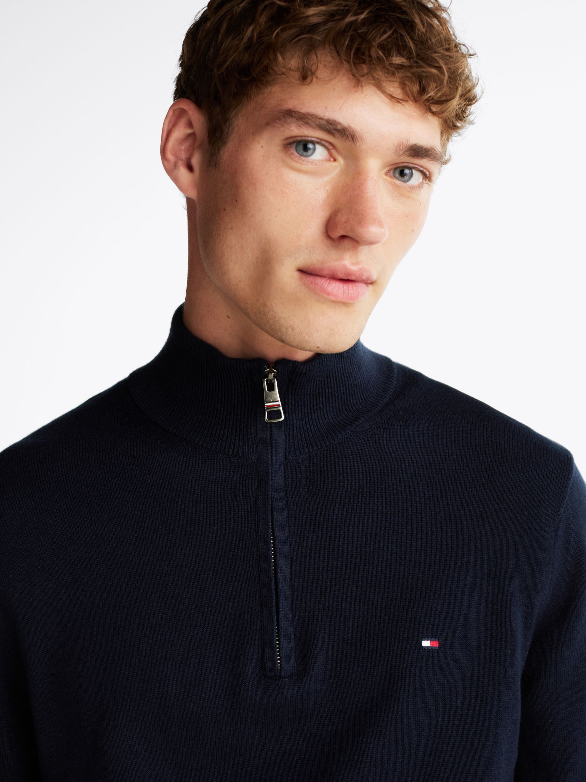 Tommy Hilfiger |  Tommy Hilfiger Rollkragenpullover  | L | dark grey heather