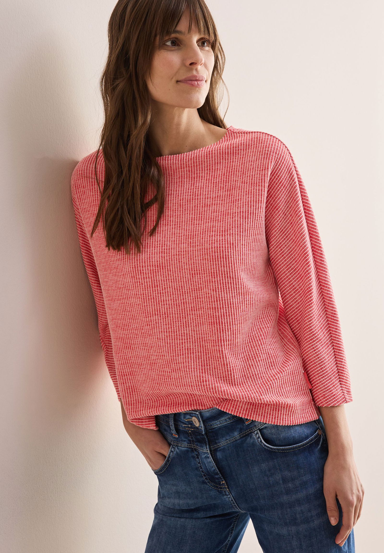 CECIL | CECIL Shirt | XL | juicy orange melange