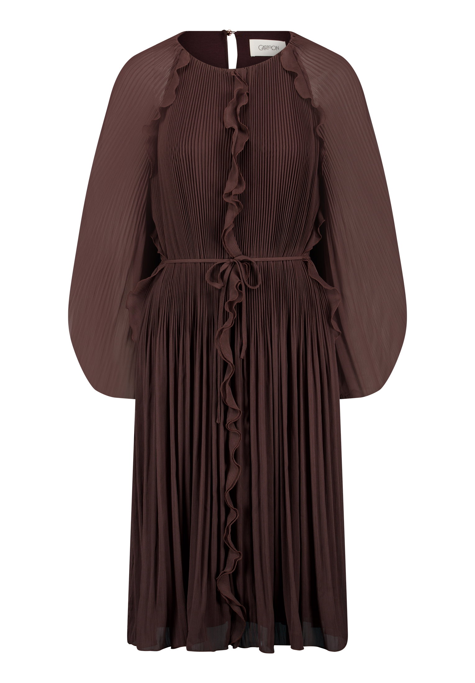 Kleid Kurz 1/1 Arm, Black Coffee #1