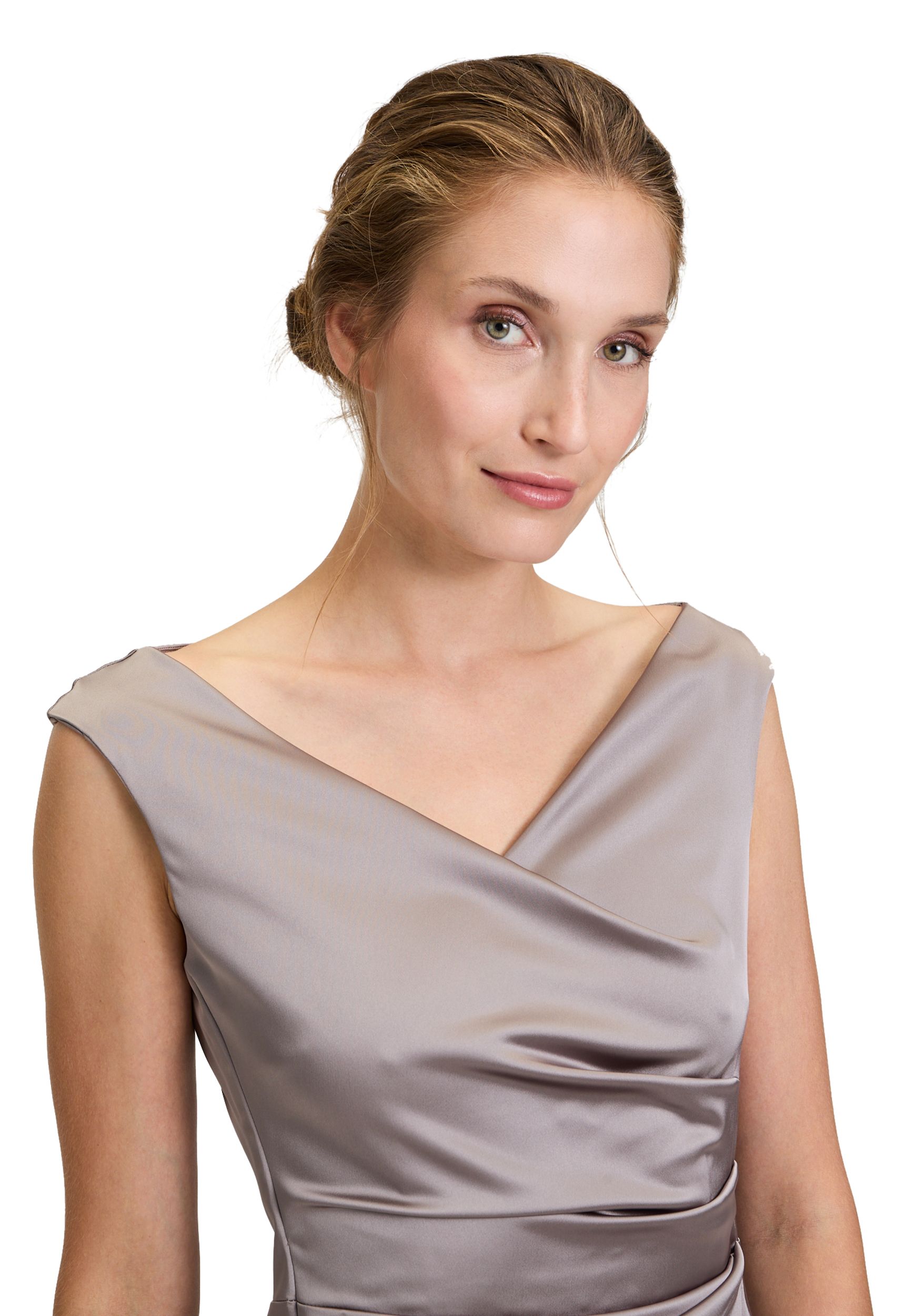 Vera Mont |  Vera Mont Kurzes Kleid  | 46 | smoky taupe