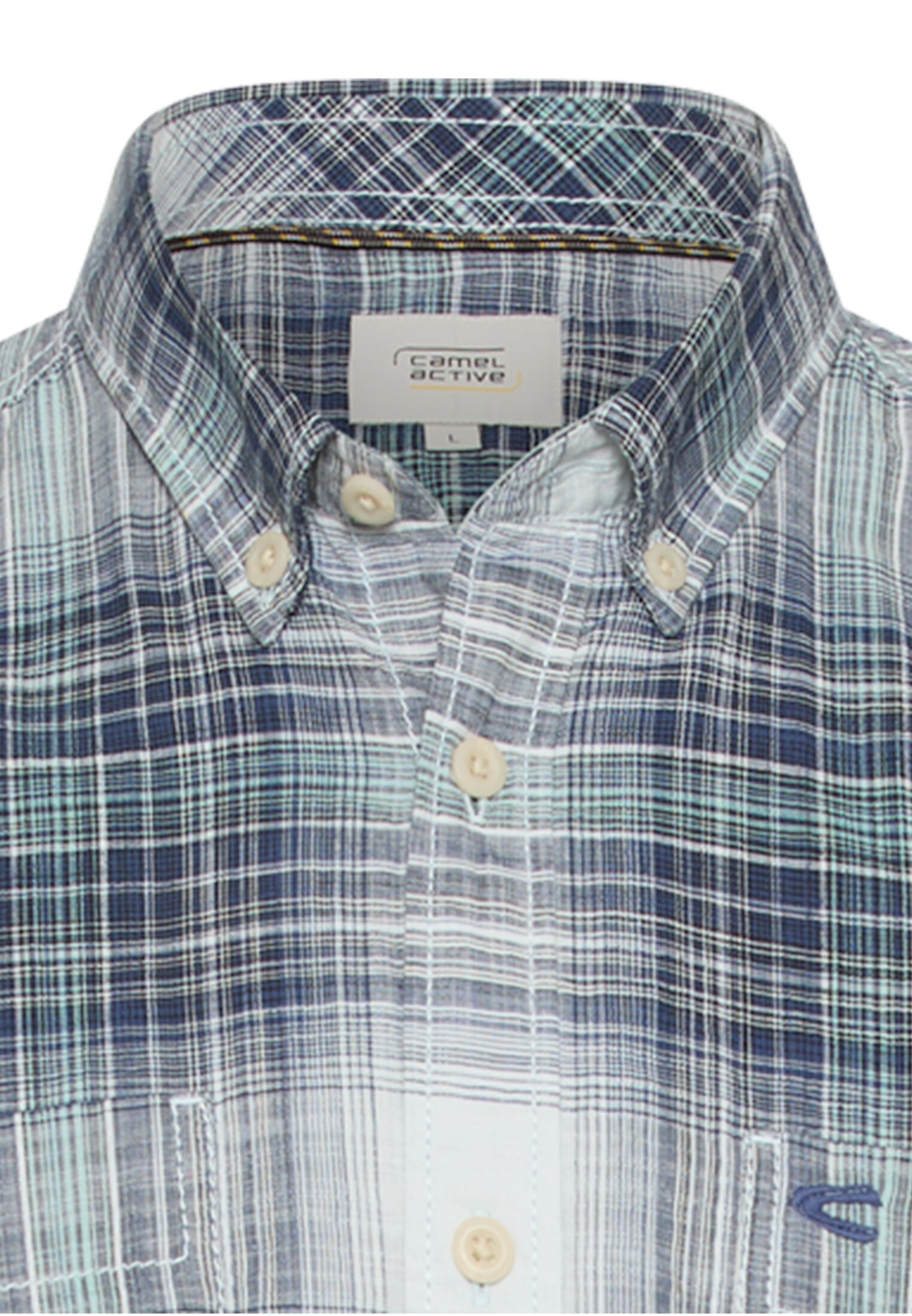 Shirts 1/2 sleeves, Indigo Blue #3