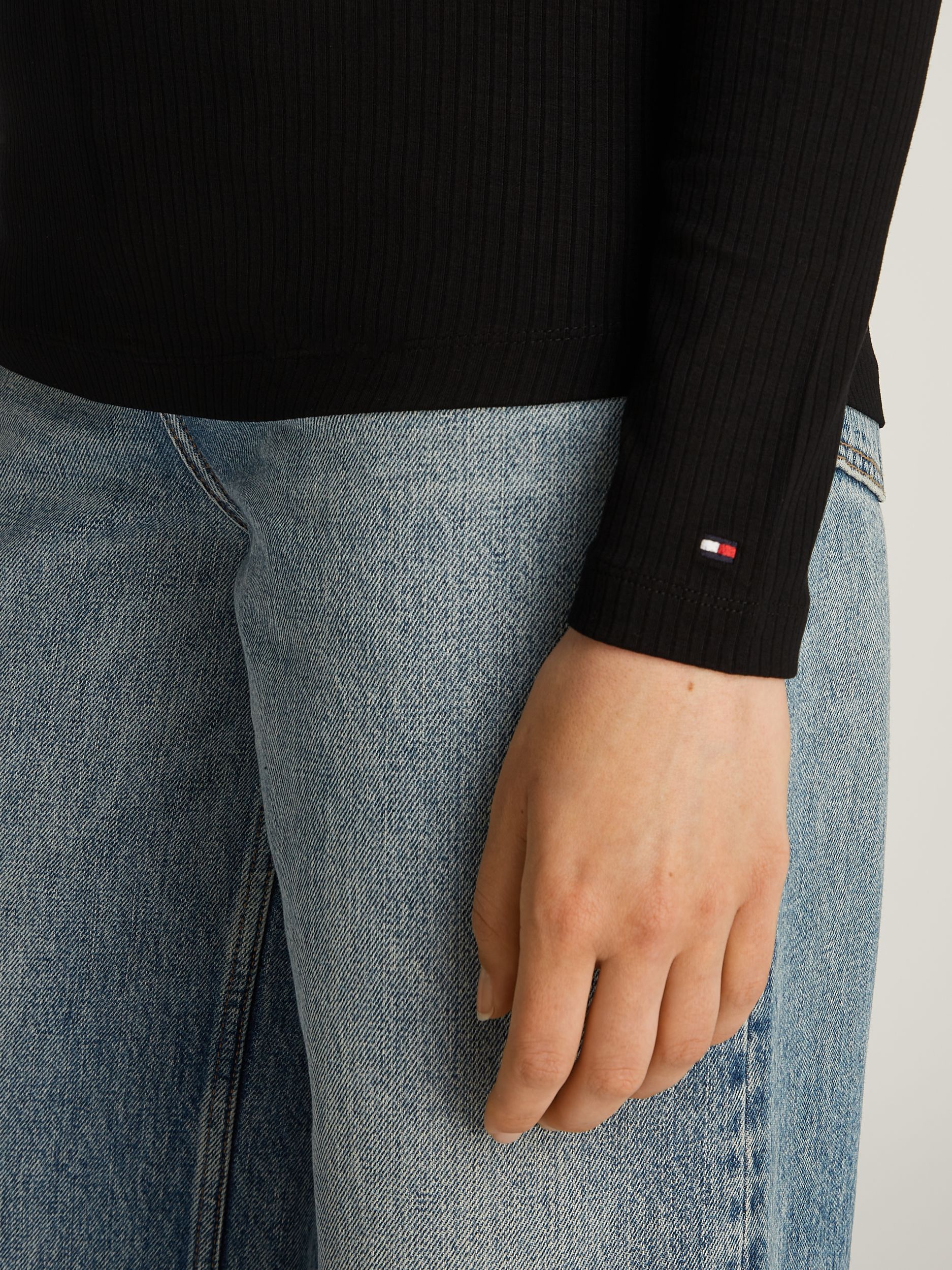 Tommy Hilfiger |  Tommy Hilfiger Rollkragenpullover  | S/R | black