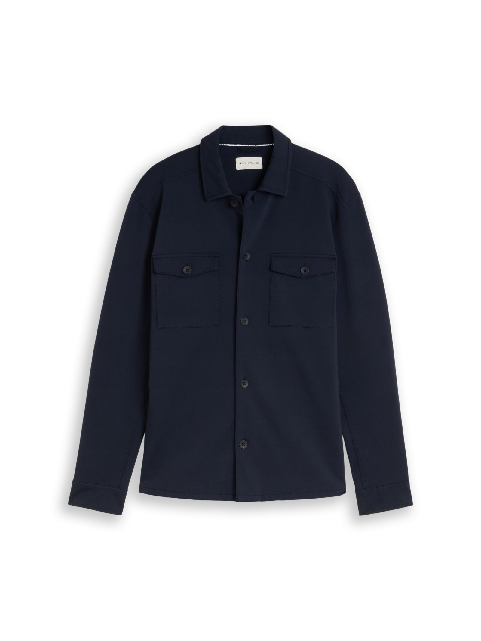smart sweat overshirt, sky captain blue #1