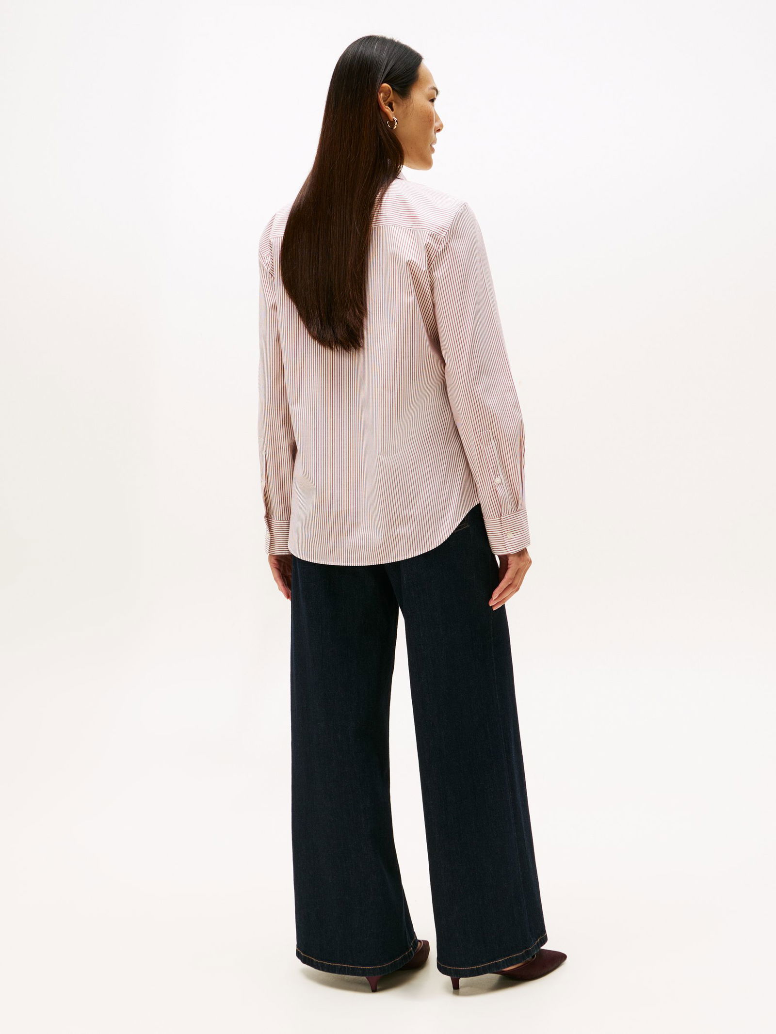 Tommy Hilfiger | Tommy Hilfiger Druckbluse | 38 | hugh stp/ regatta red