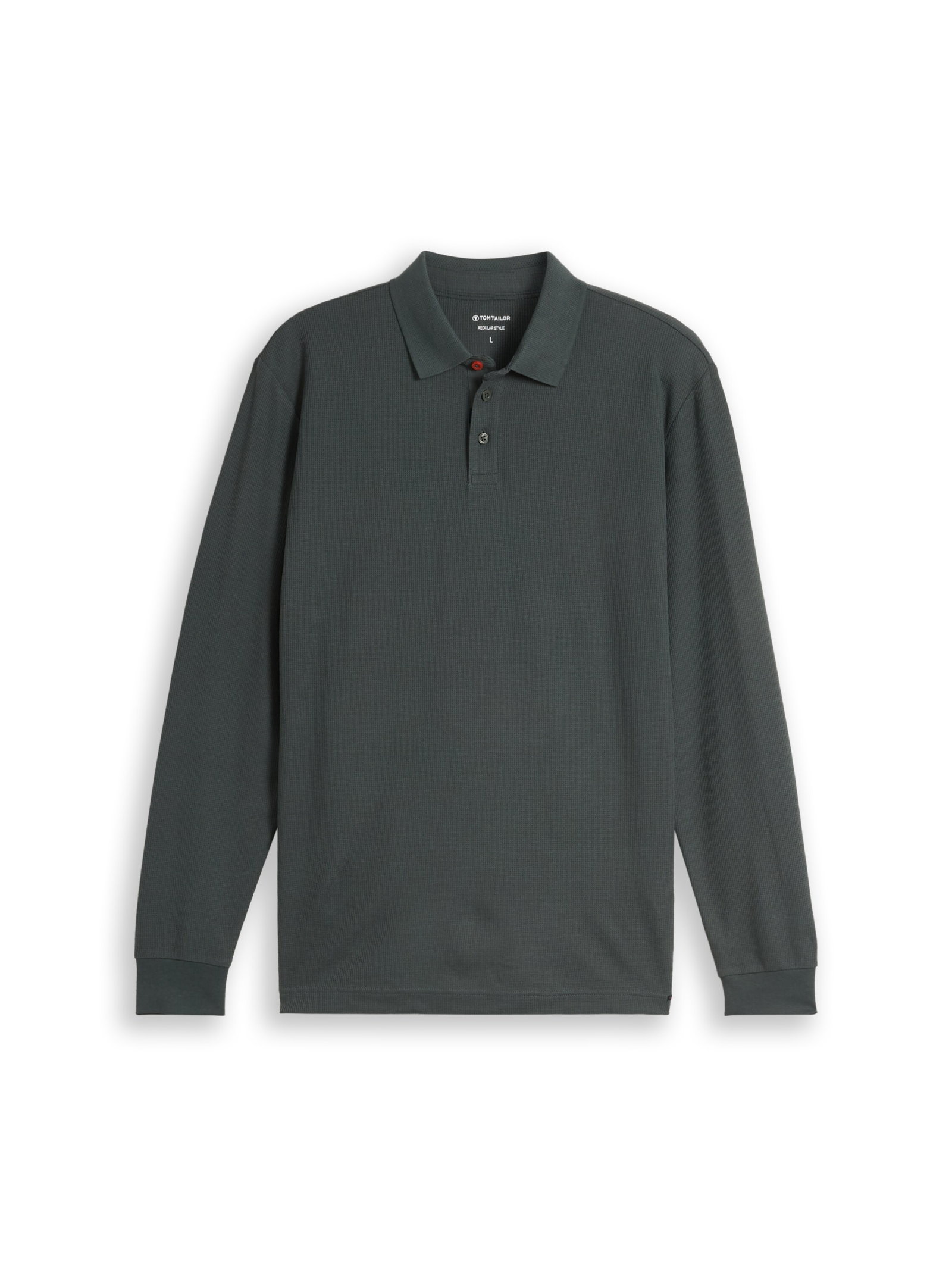 structured polo, Darkest Olive #1
