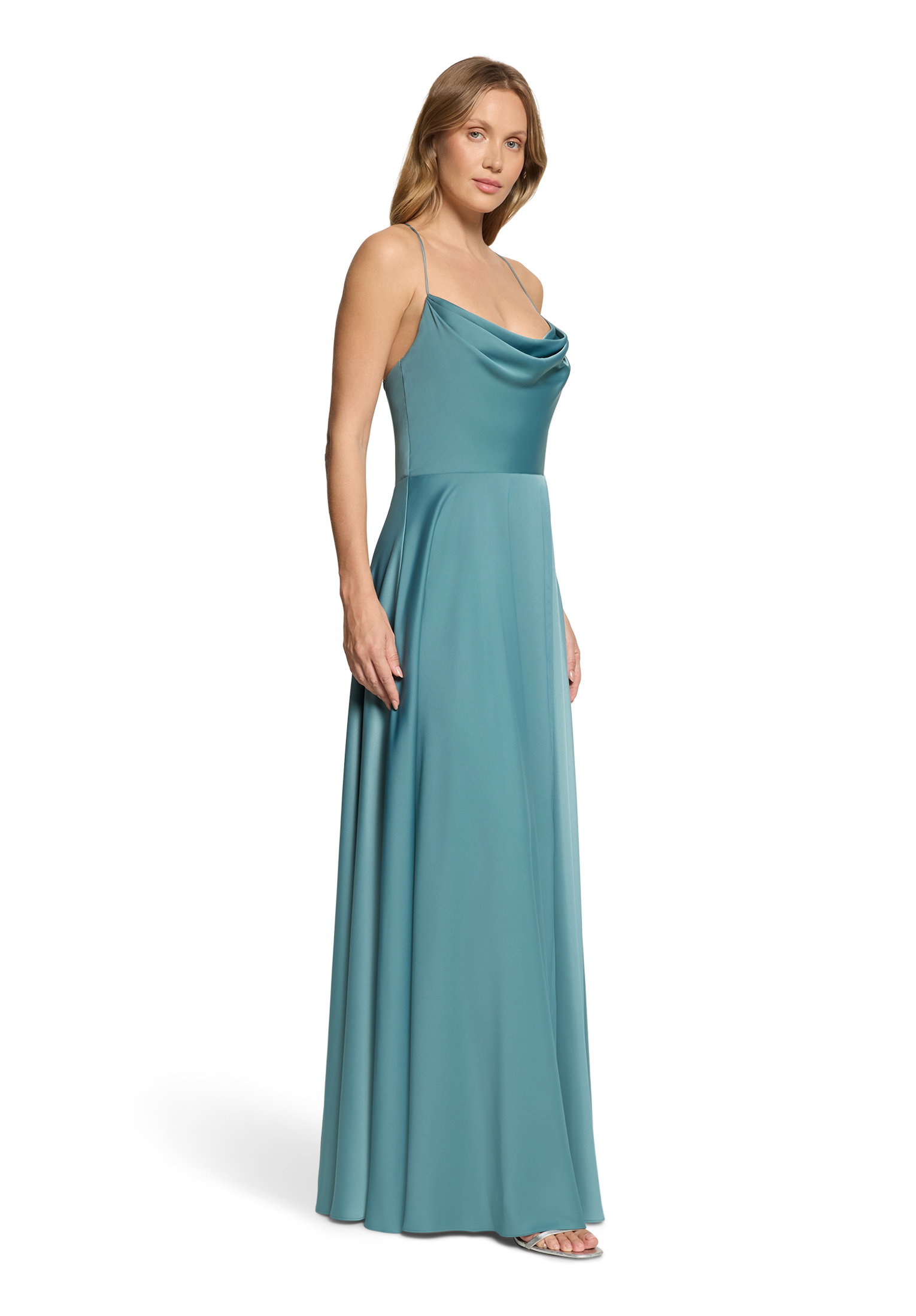 Kleid Lang ohne Arm, Cloudy Sky #5