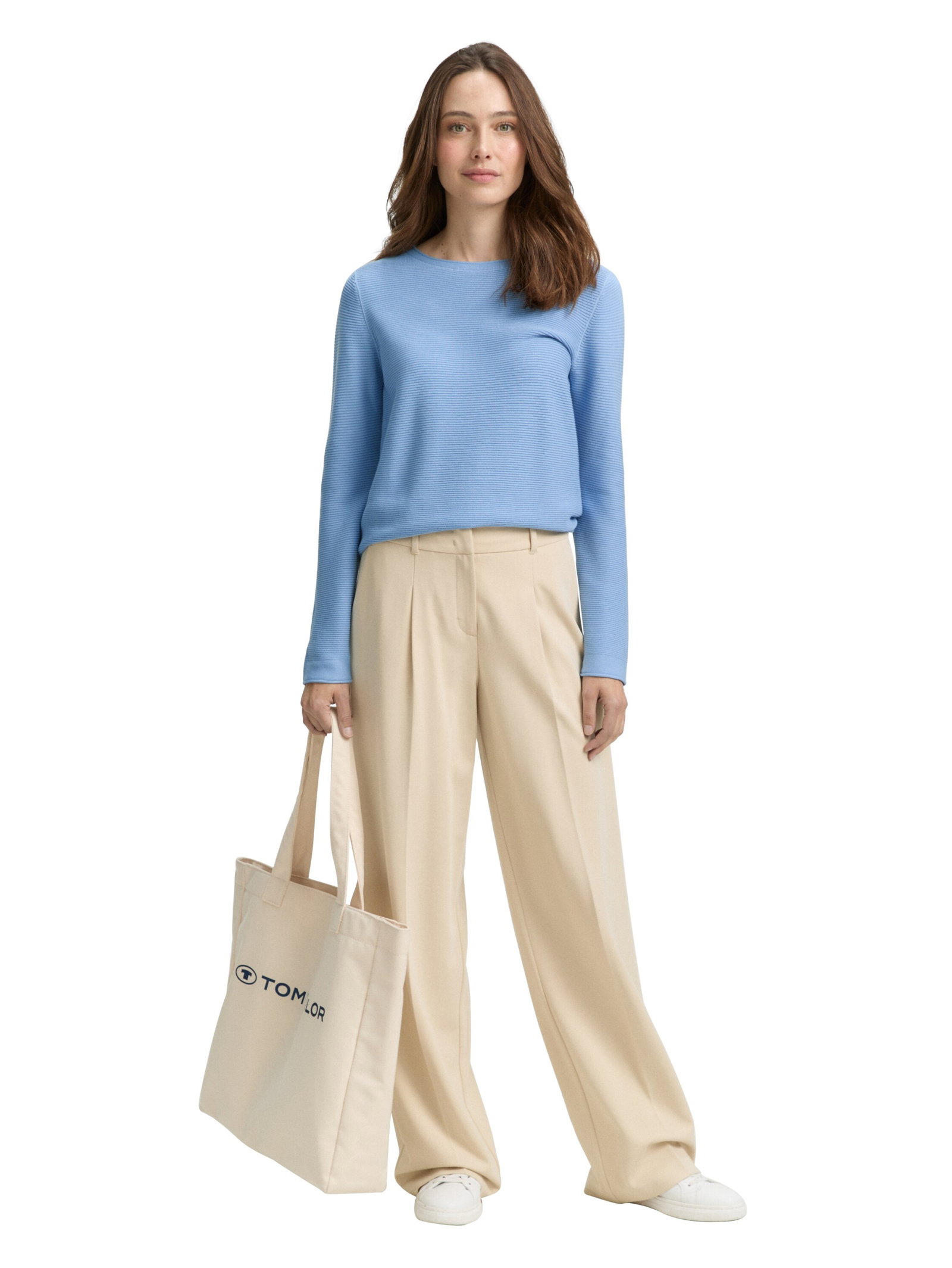 sweater new ottoman, light fjord blue #3