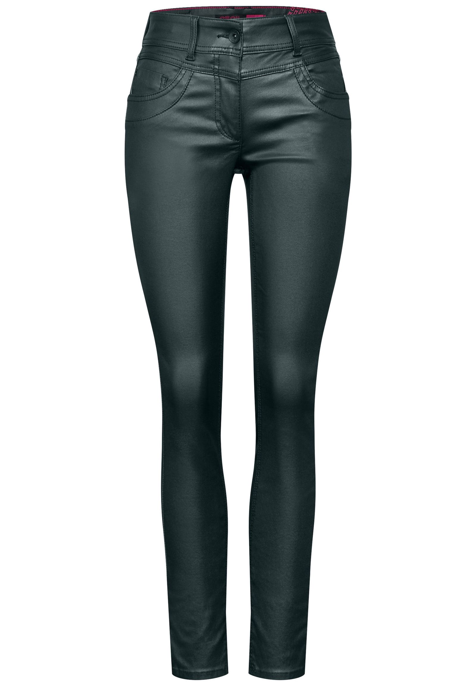 2bb64fa59d36cba9cd67ac25cc278ce9 CECIL |  CECIL Schmale Hose  | 33/30 | fir green