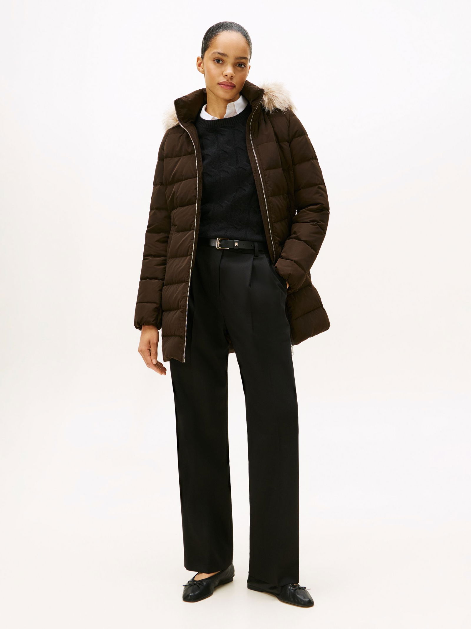 Tommy Hilfiger | Tommy Hilfiger Steppjacke | S | dark coffee
