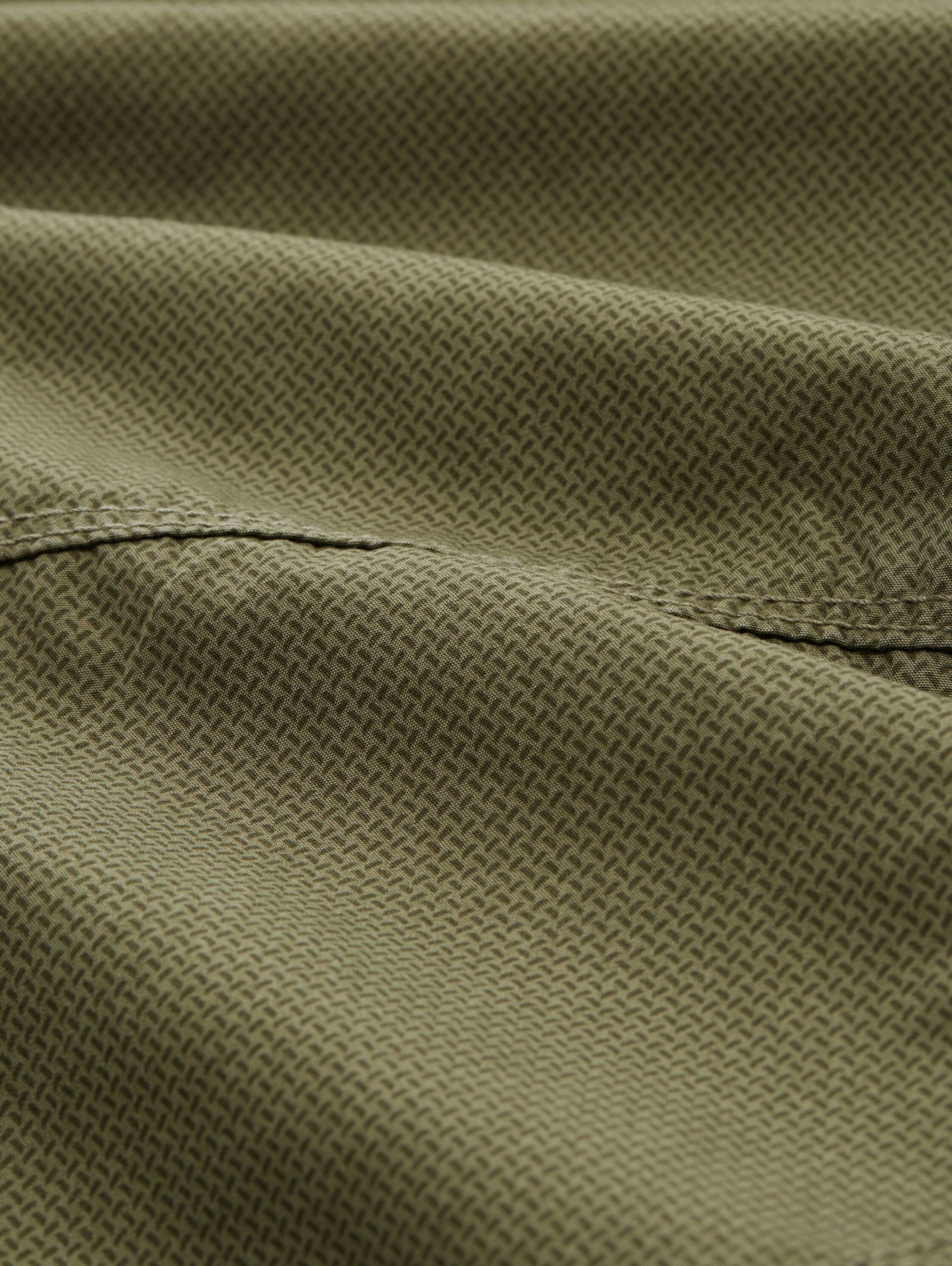 Tom Tailor | Tom Tailor Long Shorts | 32 | olive geometric structure