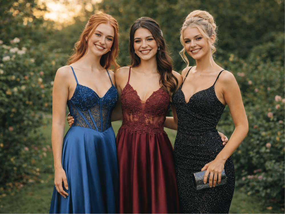 Abiballkleider bei Modehaus Heinze in Frankenberg!