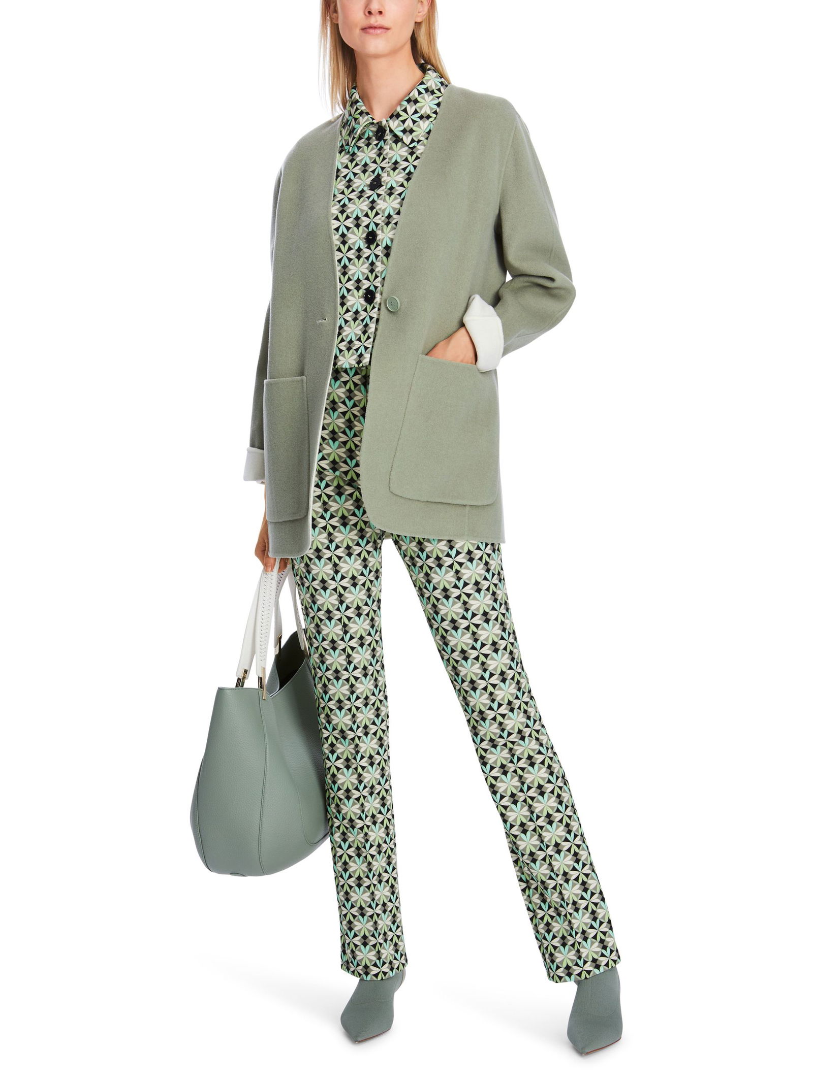 Marc Cain Collections |  Marc Cain Collections Wollmantel  | 40