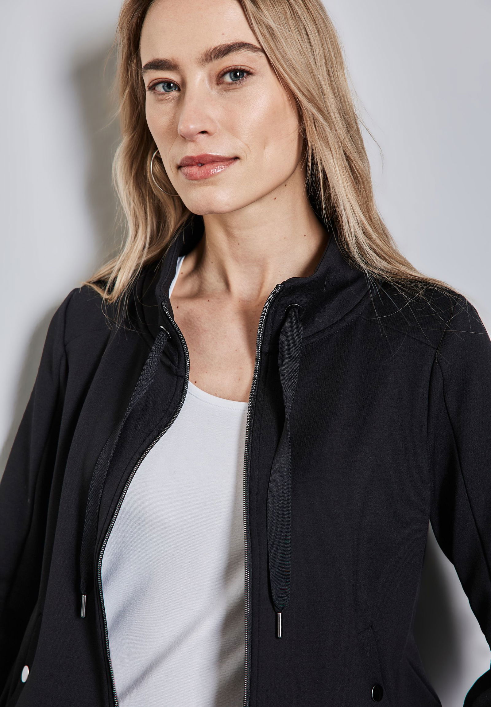 Street One |  Street One Sweatjacke  | 44 | black