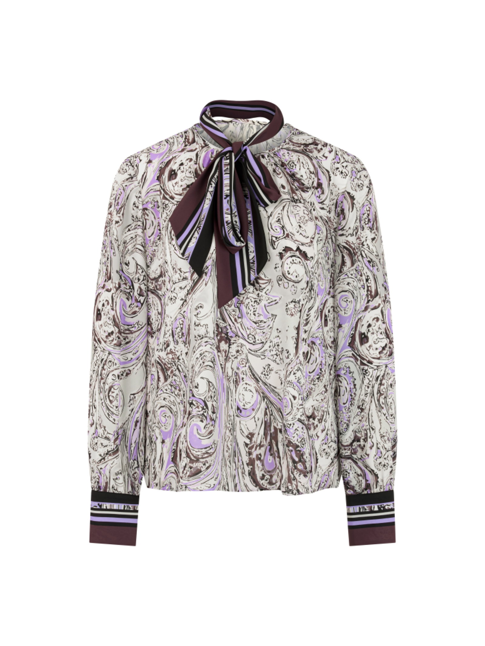 Bluse, purple rose #1