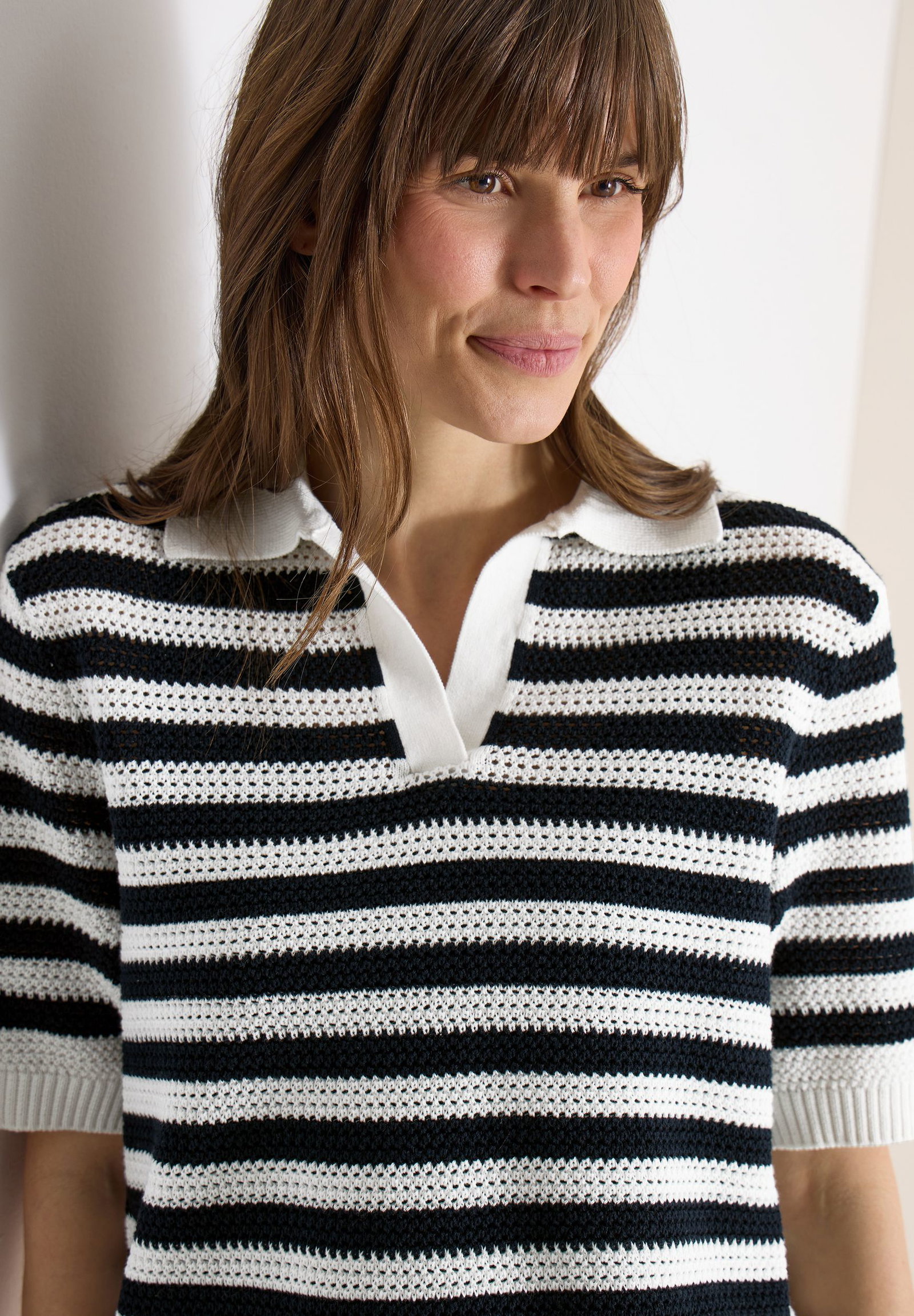CECIL |  CECIL Pullover  | L | universal blue
