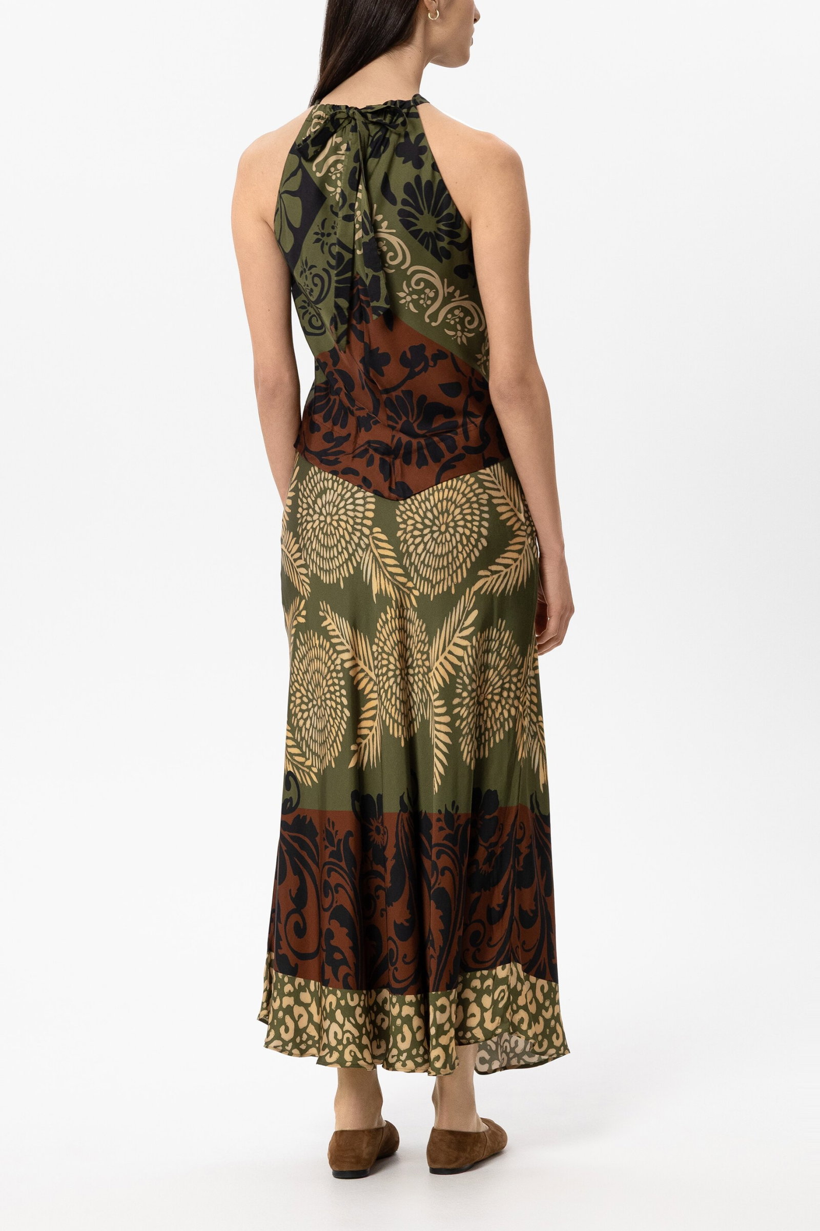 Bluse, the autumn leaf print #4