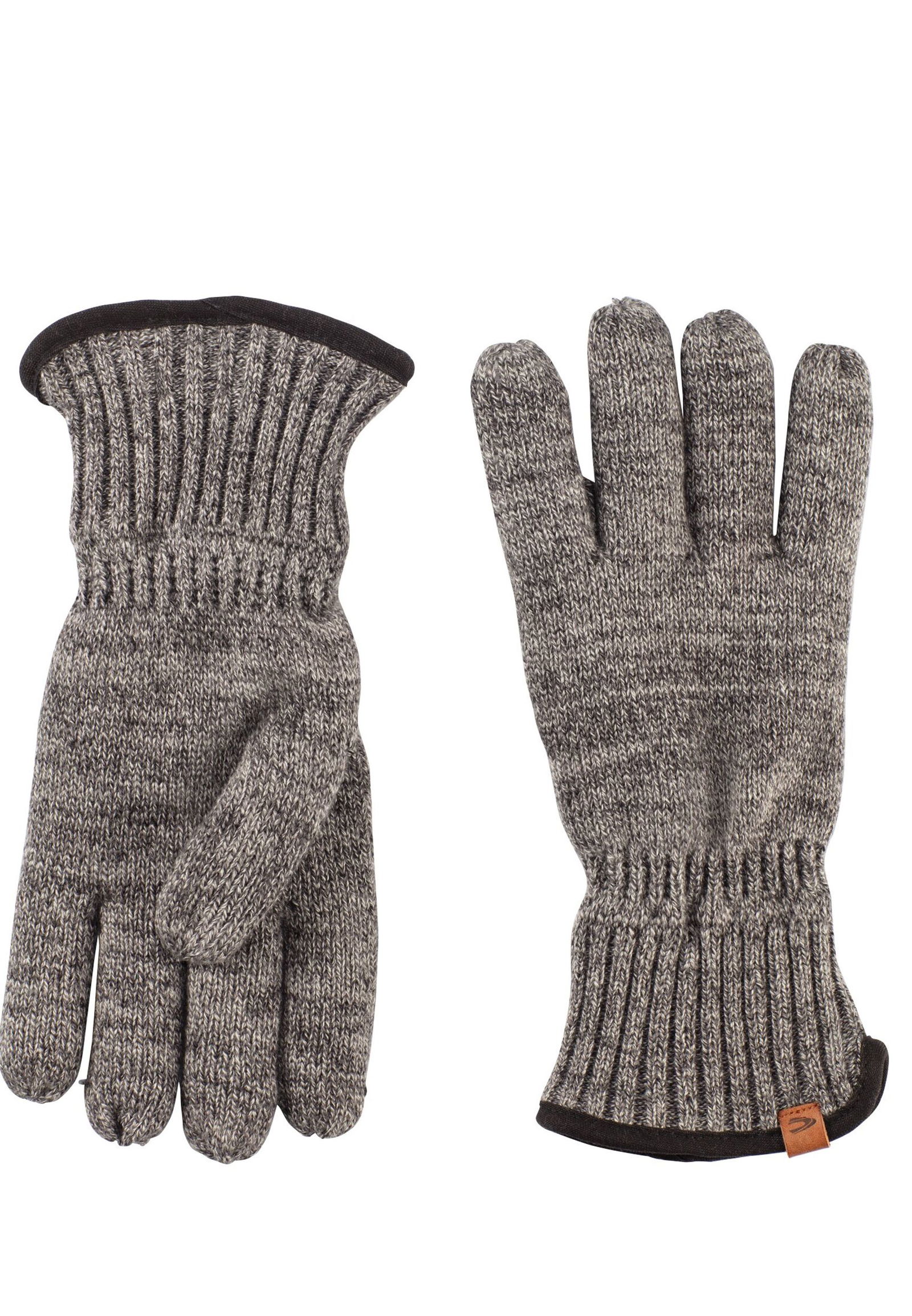 Camel Active |  Camel Active Strickhandschuhe mit warmen Futter | M | cold grey melange