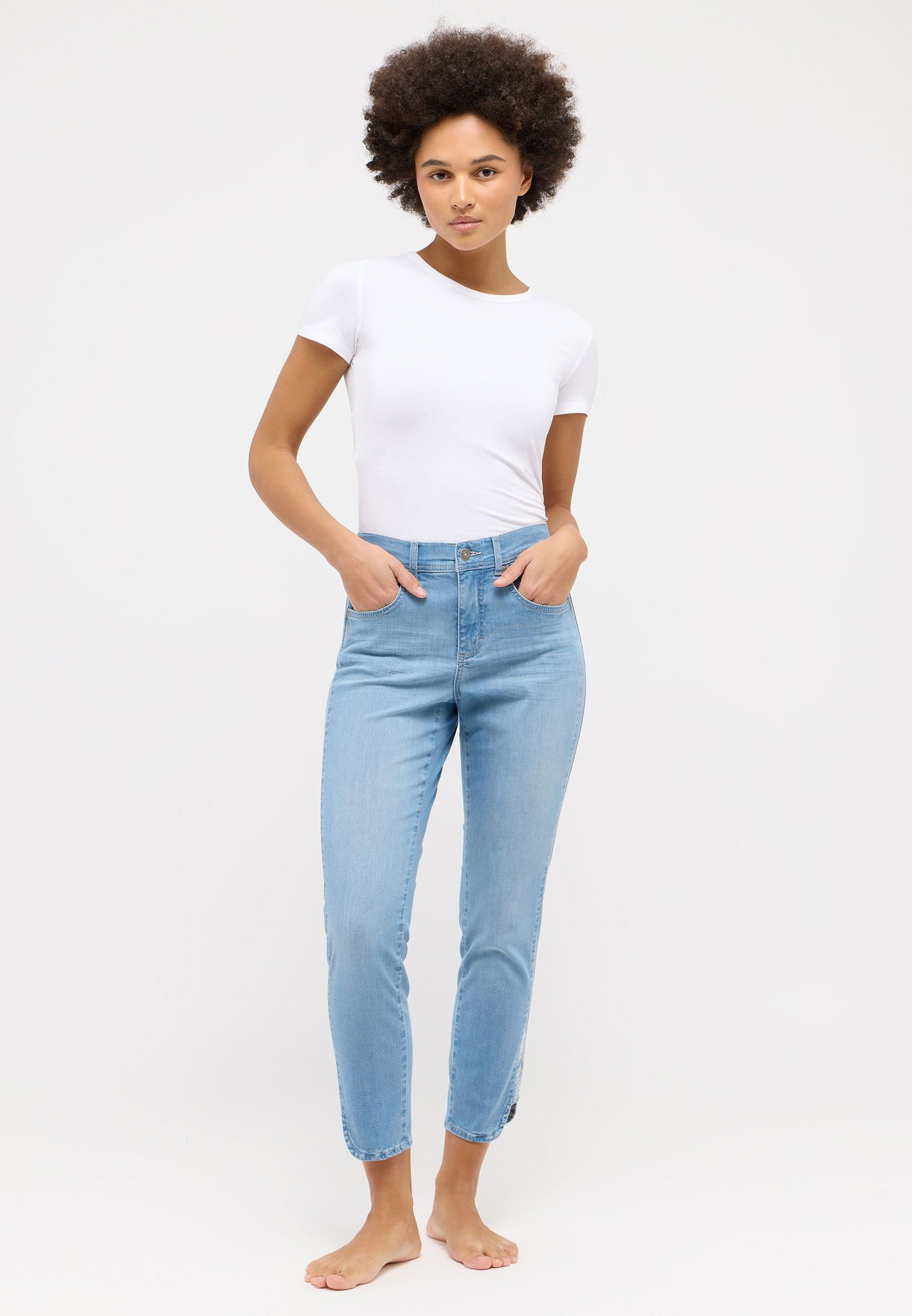 73fddf837098392d2bf28db0a798e16b Angels | Angels 7/8-Jeans | 36 | light blue used