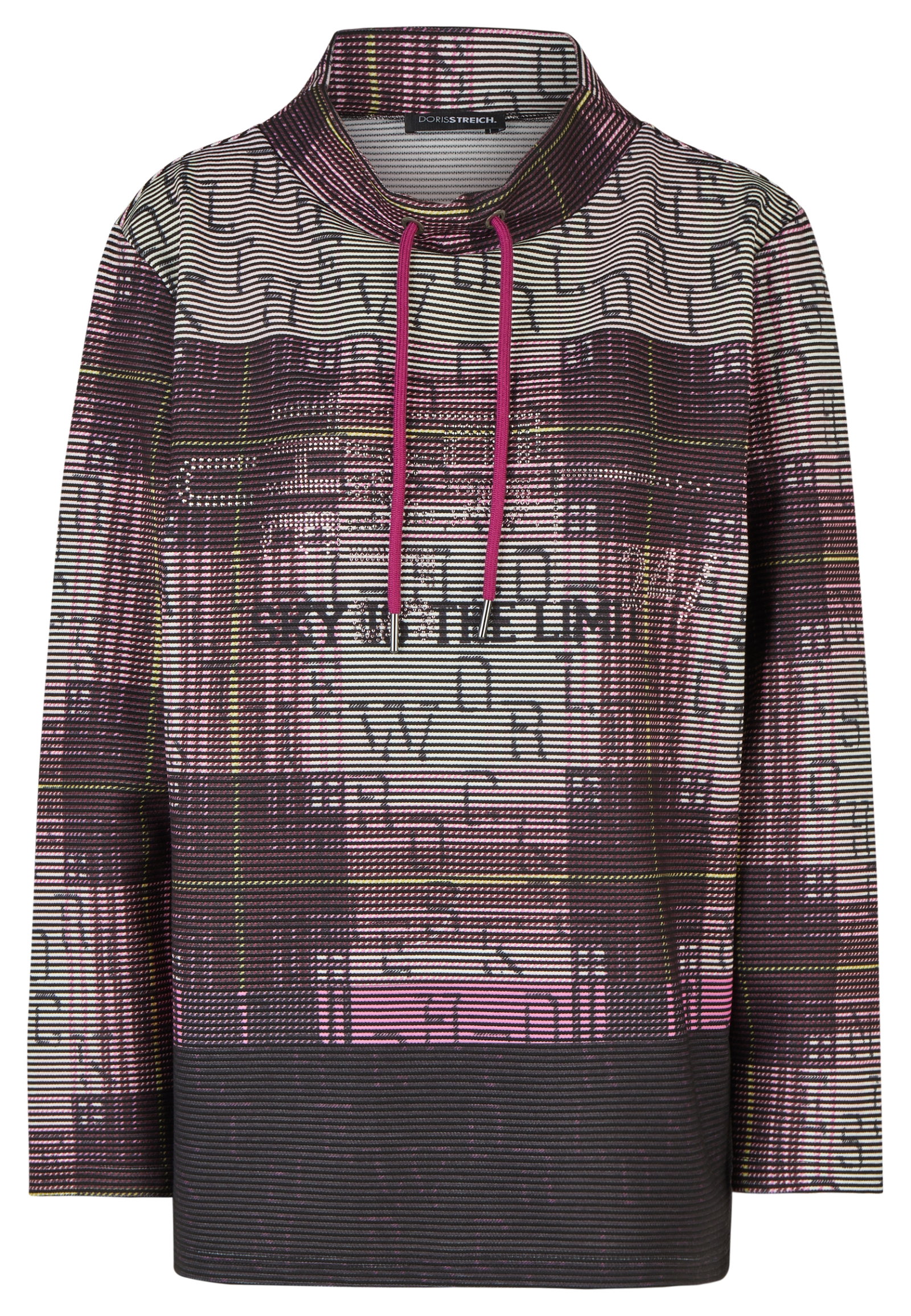 T-Shirt 1/1 Arm, Aubergine #1