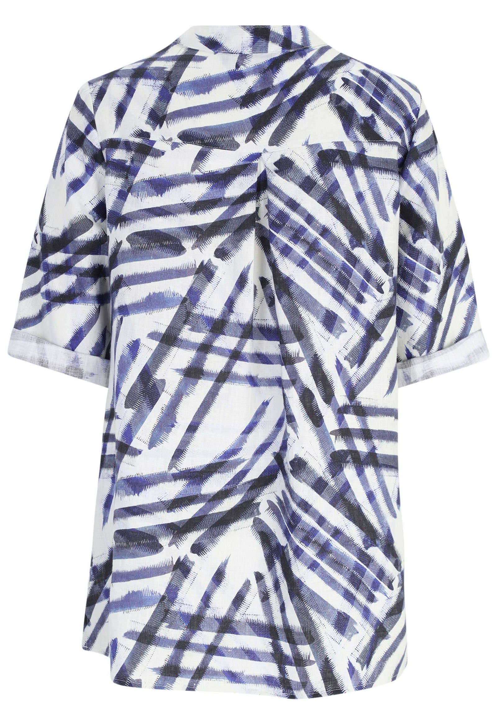 6d820480979bc57635e6aa28b005648c Doris Streich | Doris Streich Druckbluse | 48 | marine