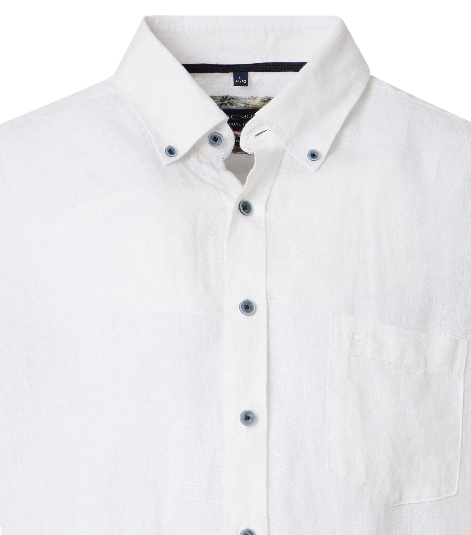Casa Moda |  Casa Moda Hemd Regular Fit  | L | weiss