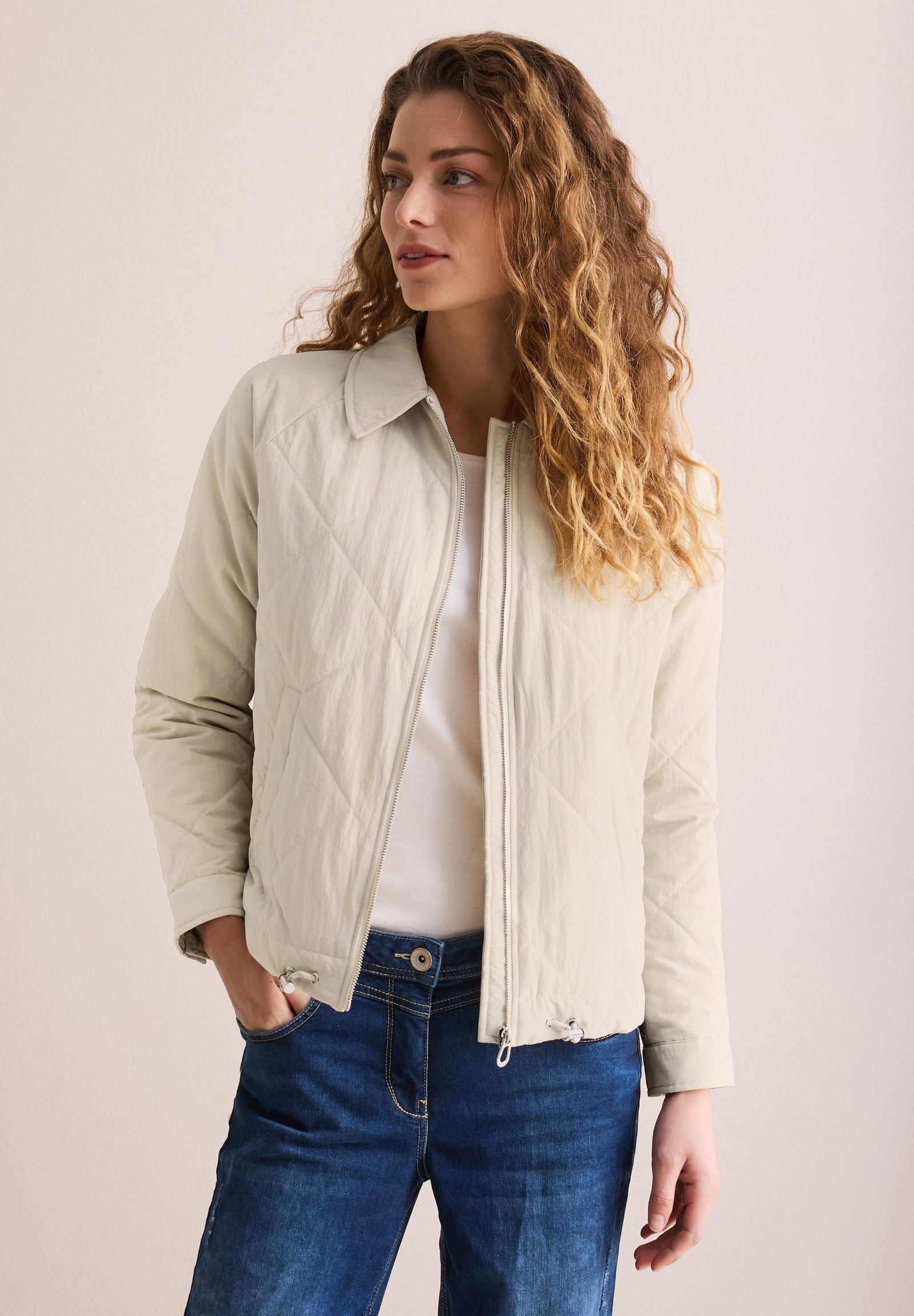 15a12f494024c8da5316572663e8b738 CECIL | CECIL Funktionsjacke | M | pearl beige