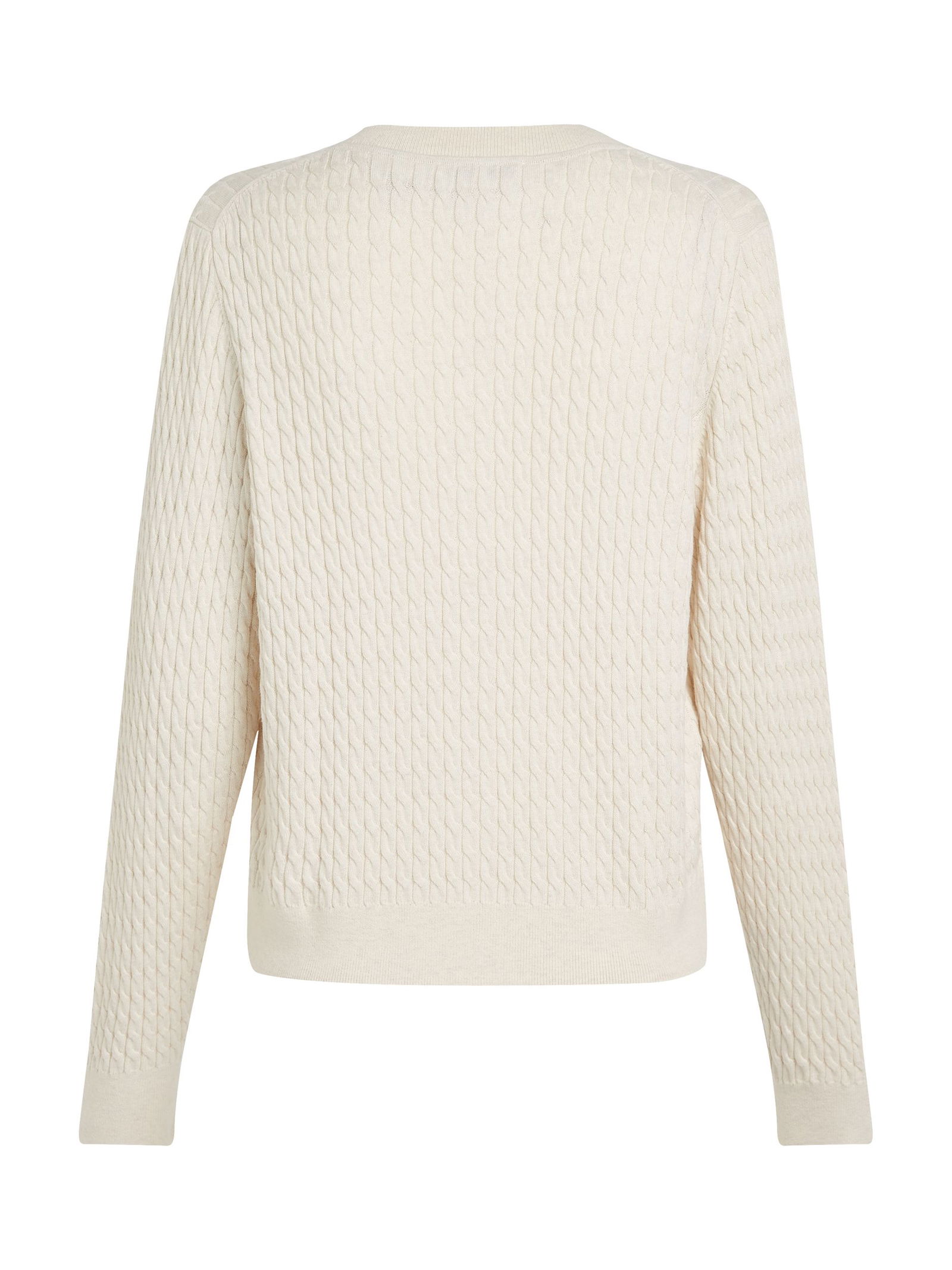 Tommy Hilfiger |  Tommy Hilfiger Strickjacke | Cardigan  | S | heather ivory petal