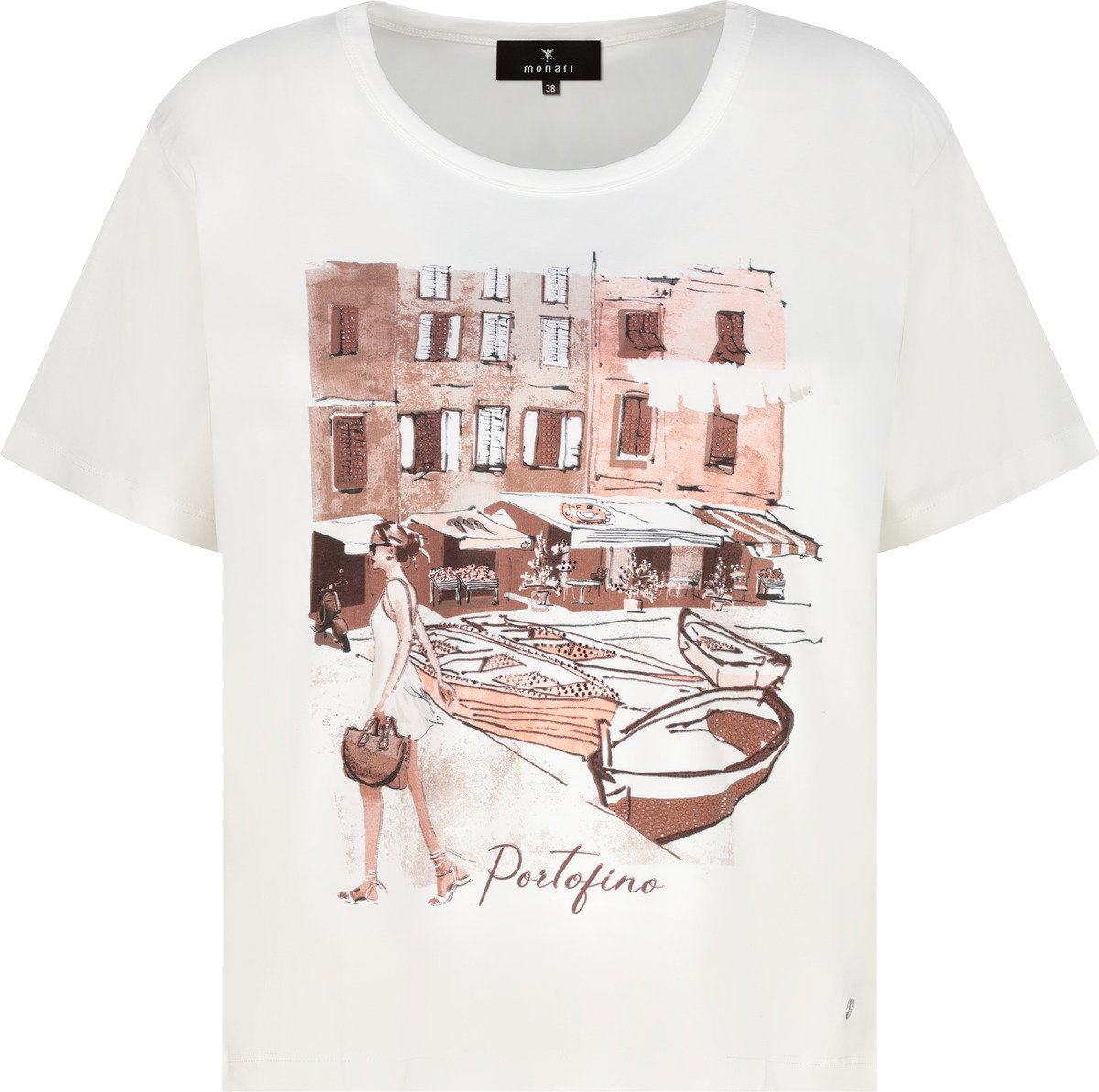T-Shirt, cream #1