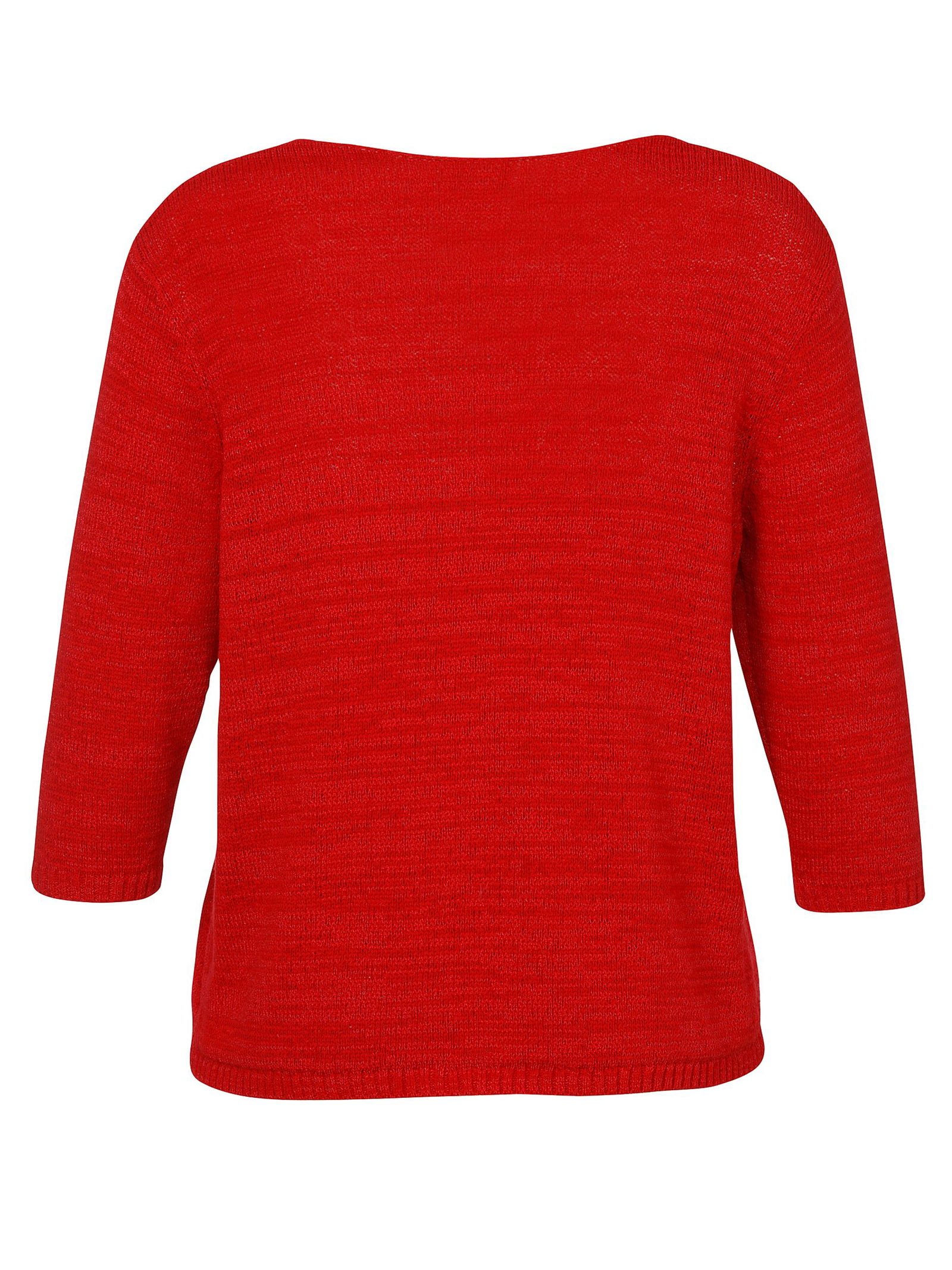 a56f15436f2a12c59768dfb96e7a9747 VIA APPIA DUE |  Pullover V-Ausschnitt 3/4 Arm | 44 | rot