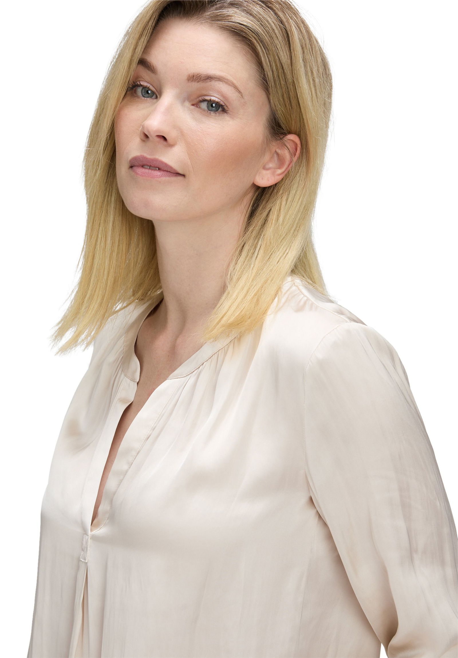 Betty Barclay | Betty Barclay Druckbluse | 42 | beige