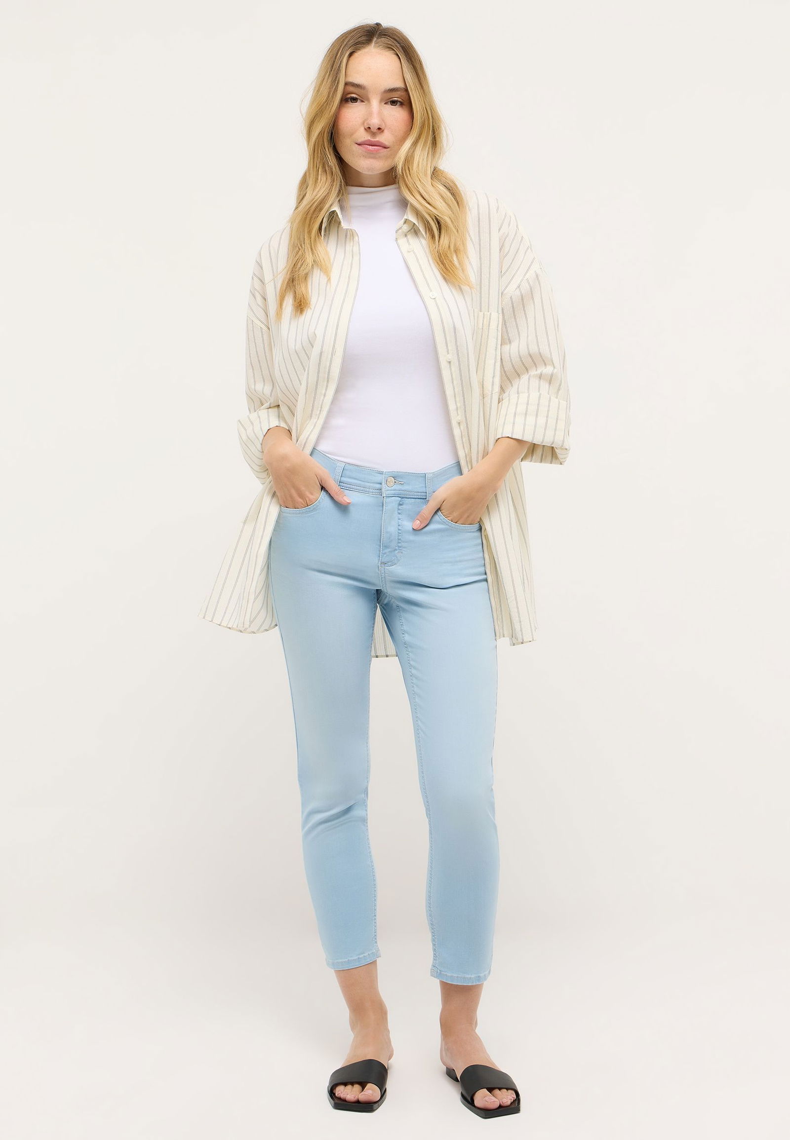 Angels |  Angels Jeans "Ornella" | 38 | bleached blue used