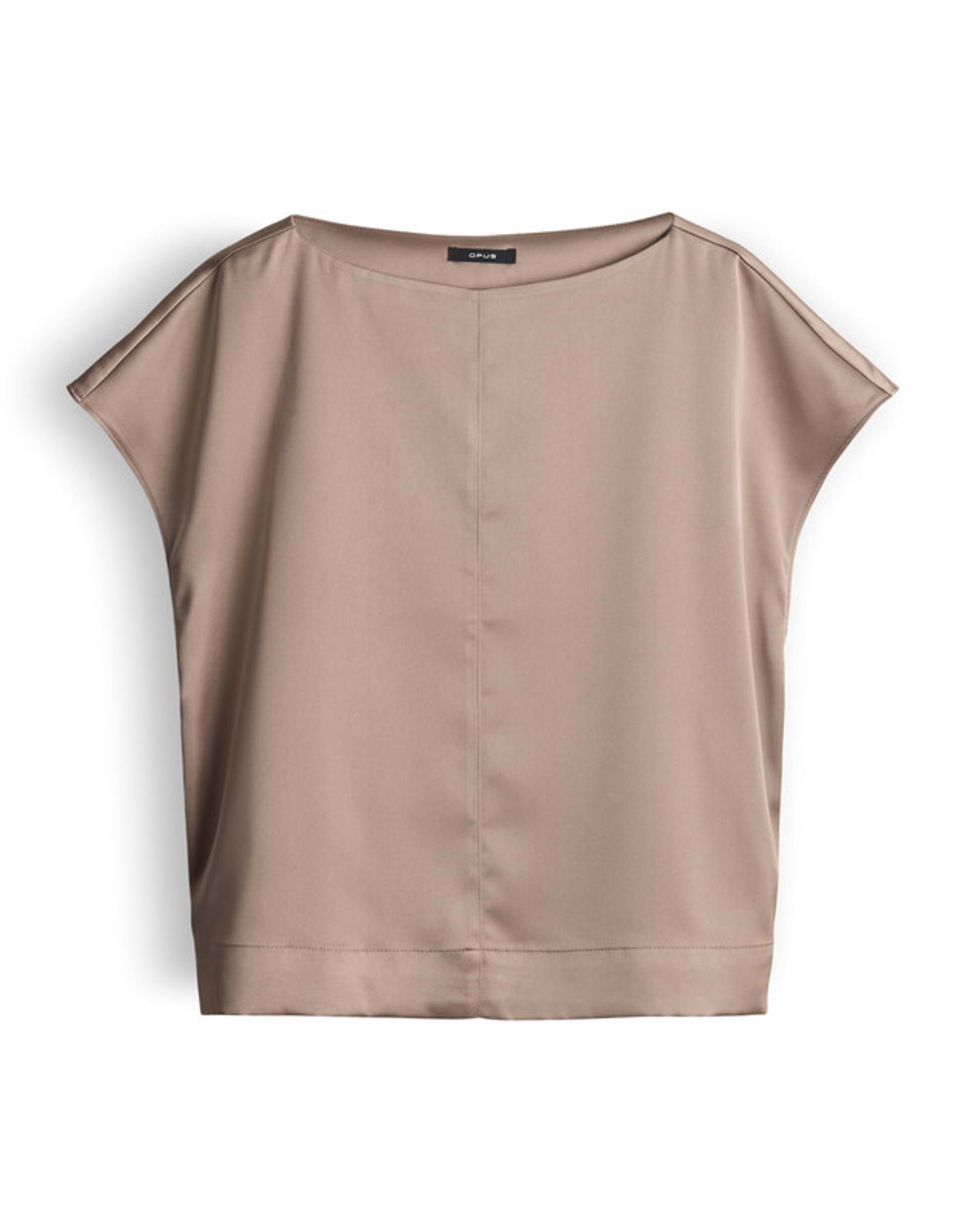 Opus |  Opus Druckbluse  | 38 | warm taupe