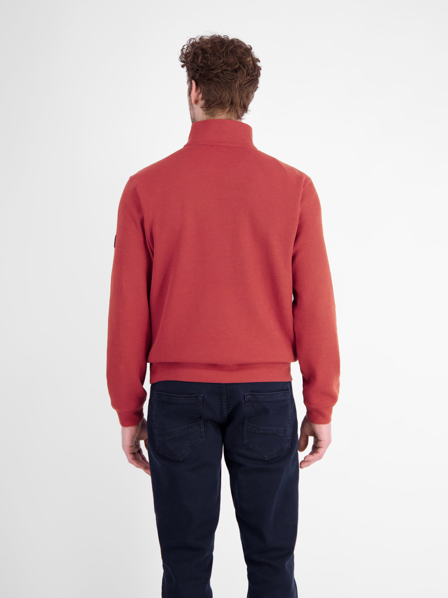 SWEATSHIRT/TROYER/RH/V-NE, MUTED RED #4