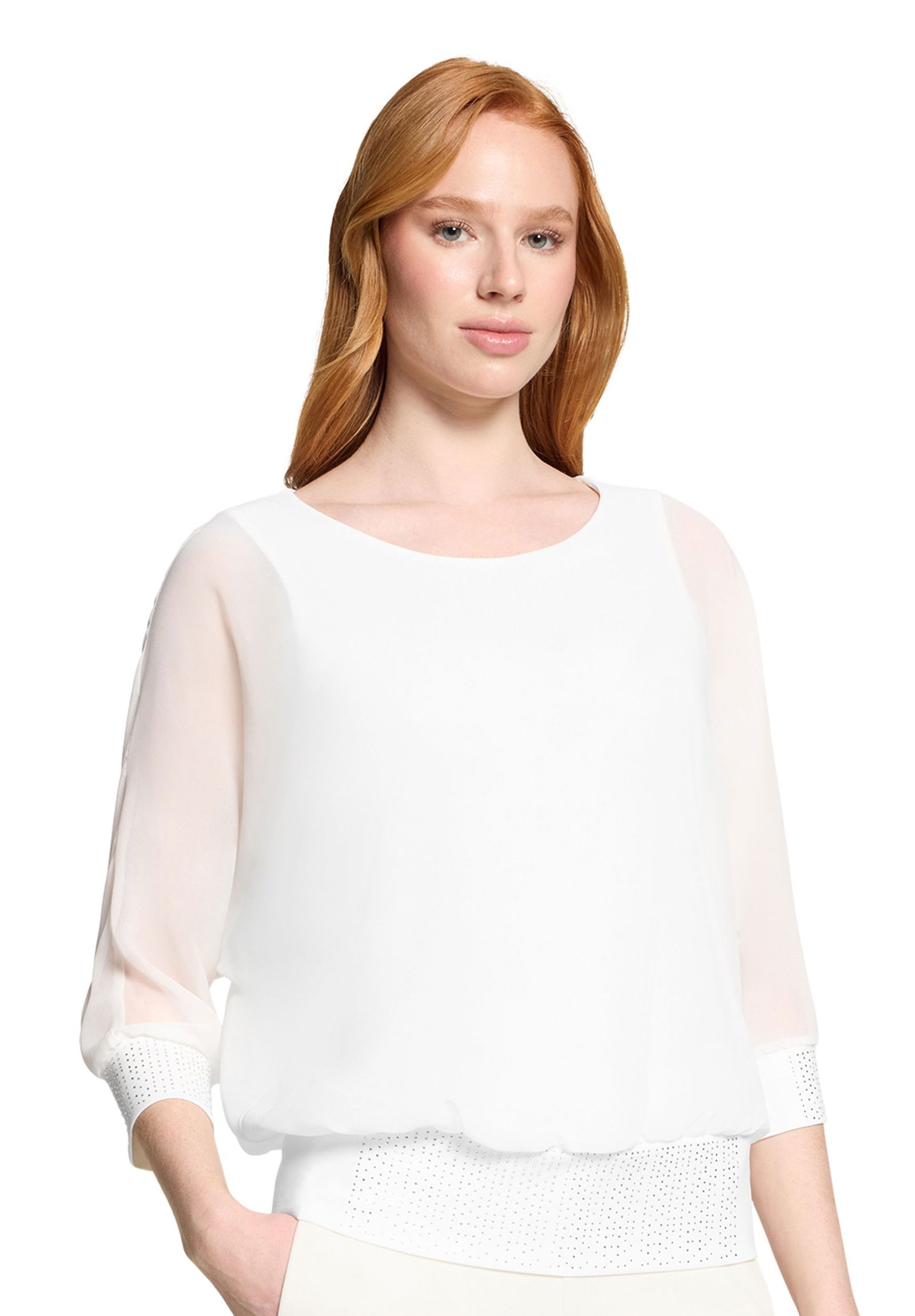 Vera Mont |  Blusenshirt | 48 | rohweiß