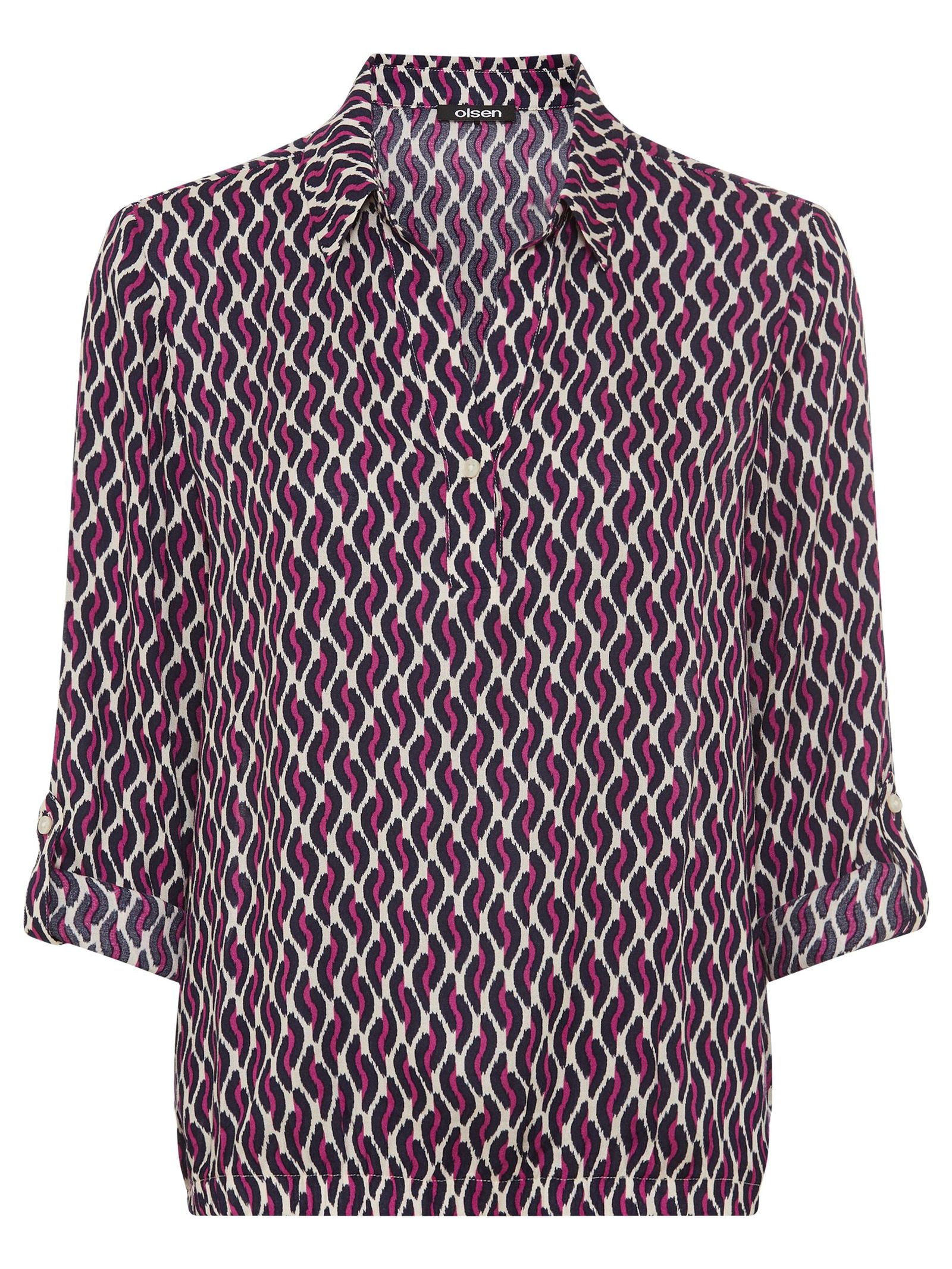 2141b37604906553c9887301e867d94a Olsen | Olsen Druckbluse | 46