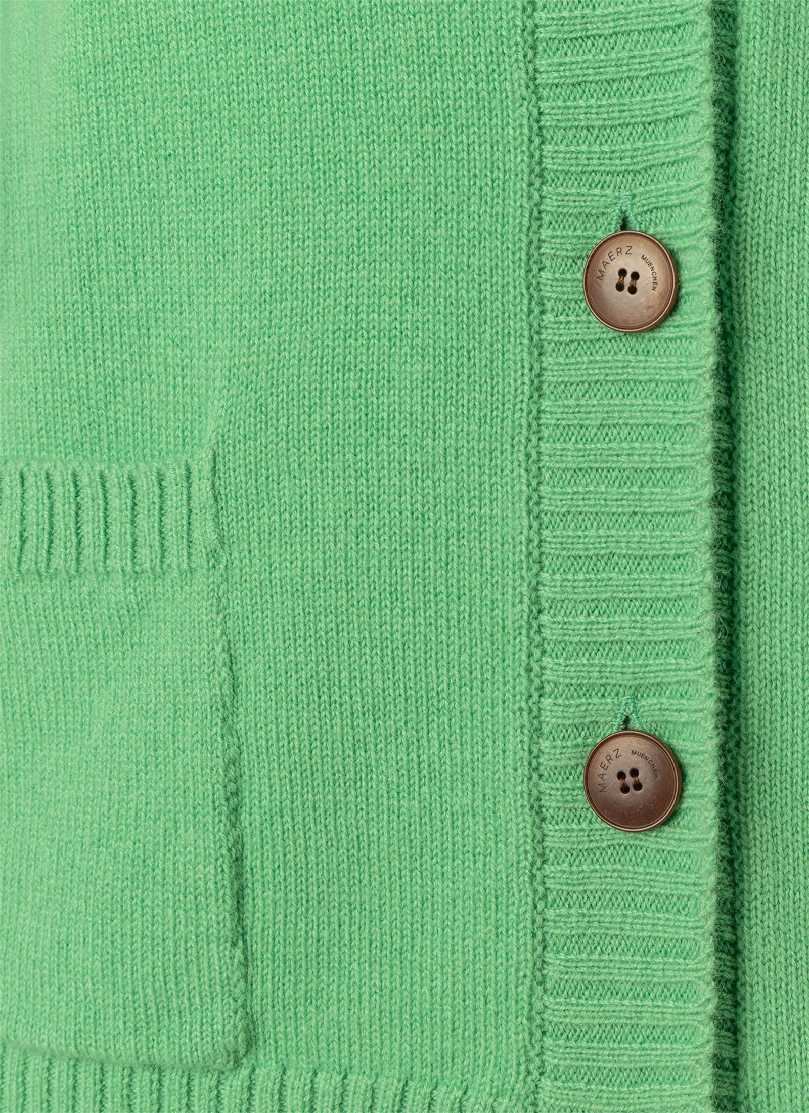 MAERZ Muenchen | MAERZ Muenchen Strickjacke | Cardigan | 42 | green mint
