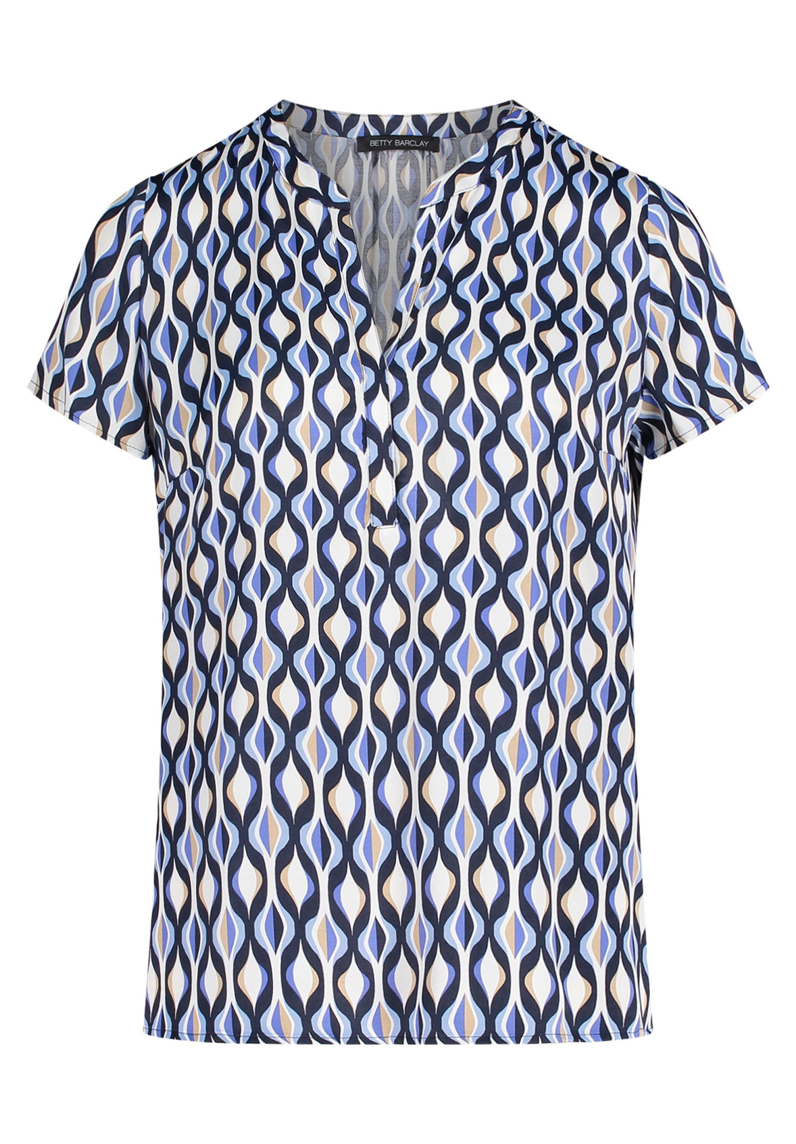 Betty Barclay |  Betty Barclay Druckbluse  | 38 | blau/weiß