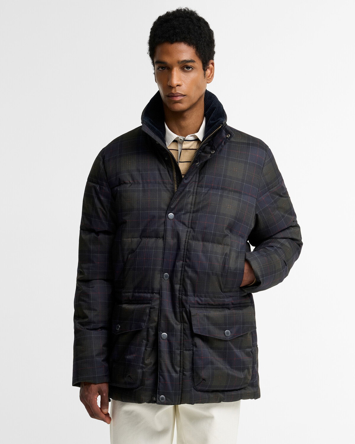 Barbour Winterjacke Lonnen Tartan #1