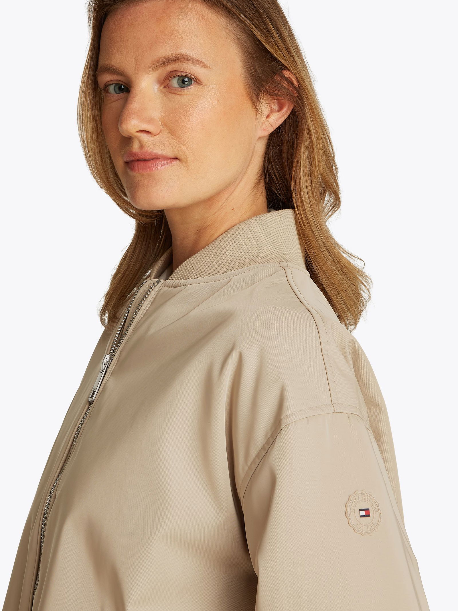 Tommy Hilfiger |  Tommy Hilfiger Funktionsjacke  | S | sandalwood